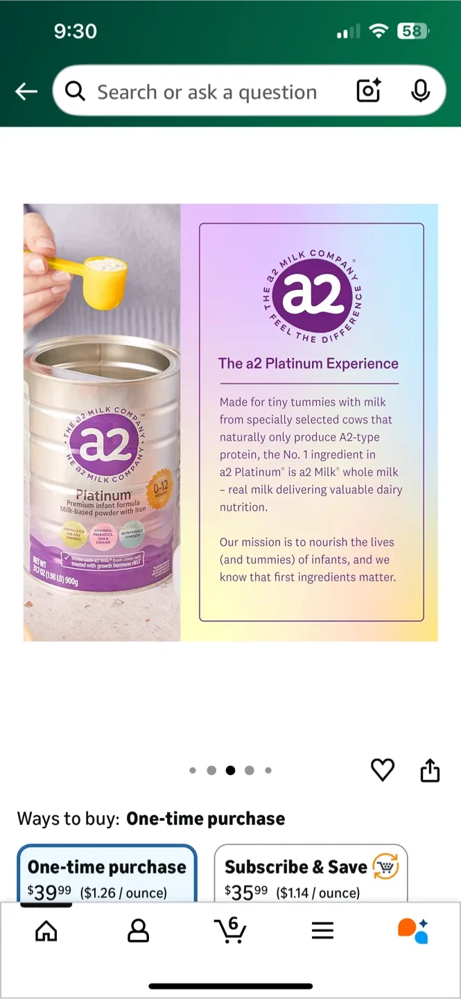 a2 Platinum Premium Infant Formula image indicator(5)
