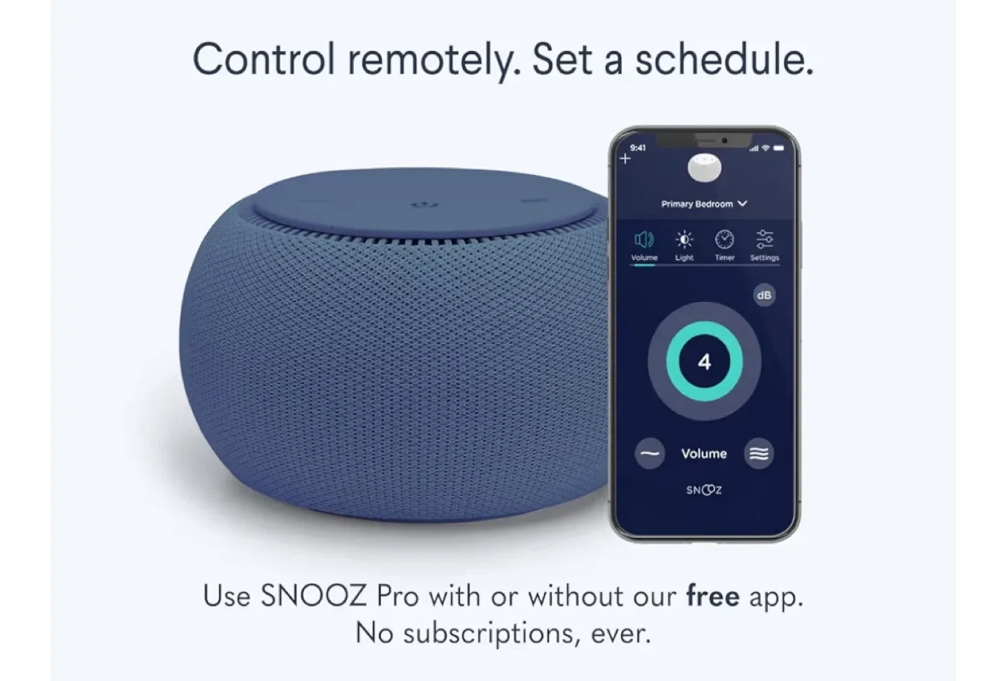 SNOOZ PRO Smart White Noise Machine - Dusk image indicator(3)