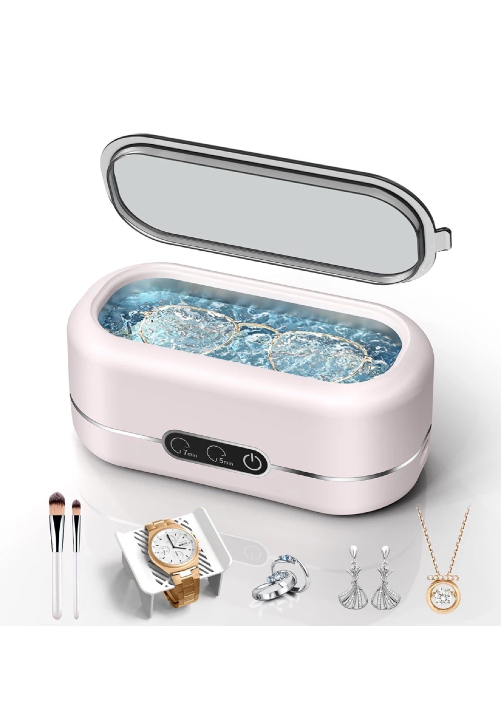 Ultrasonic Cleaner for Jewellery, Glasses, Watches