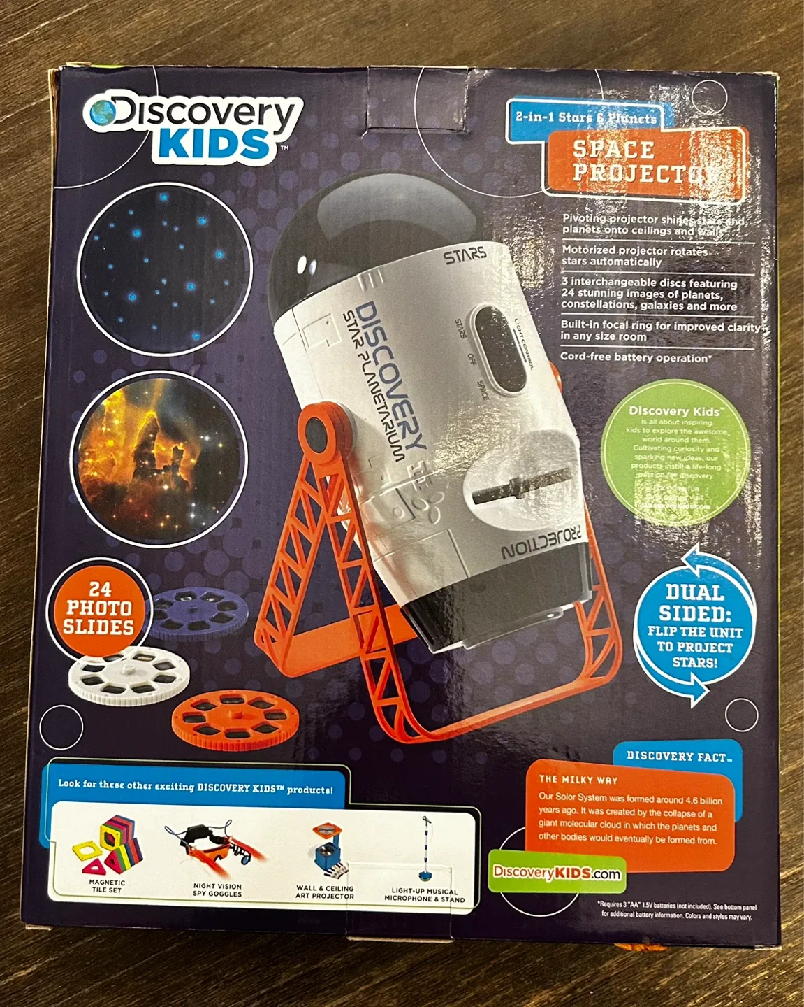 Discovery Kids 2-in-1 Stars & Planets Space Projector image indicator(3)