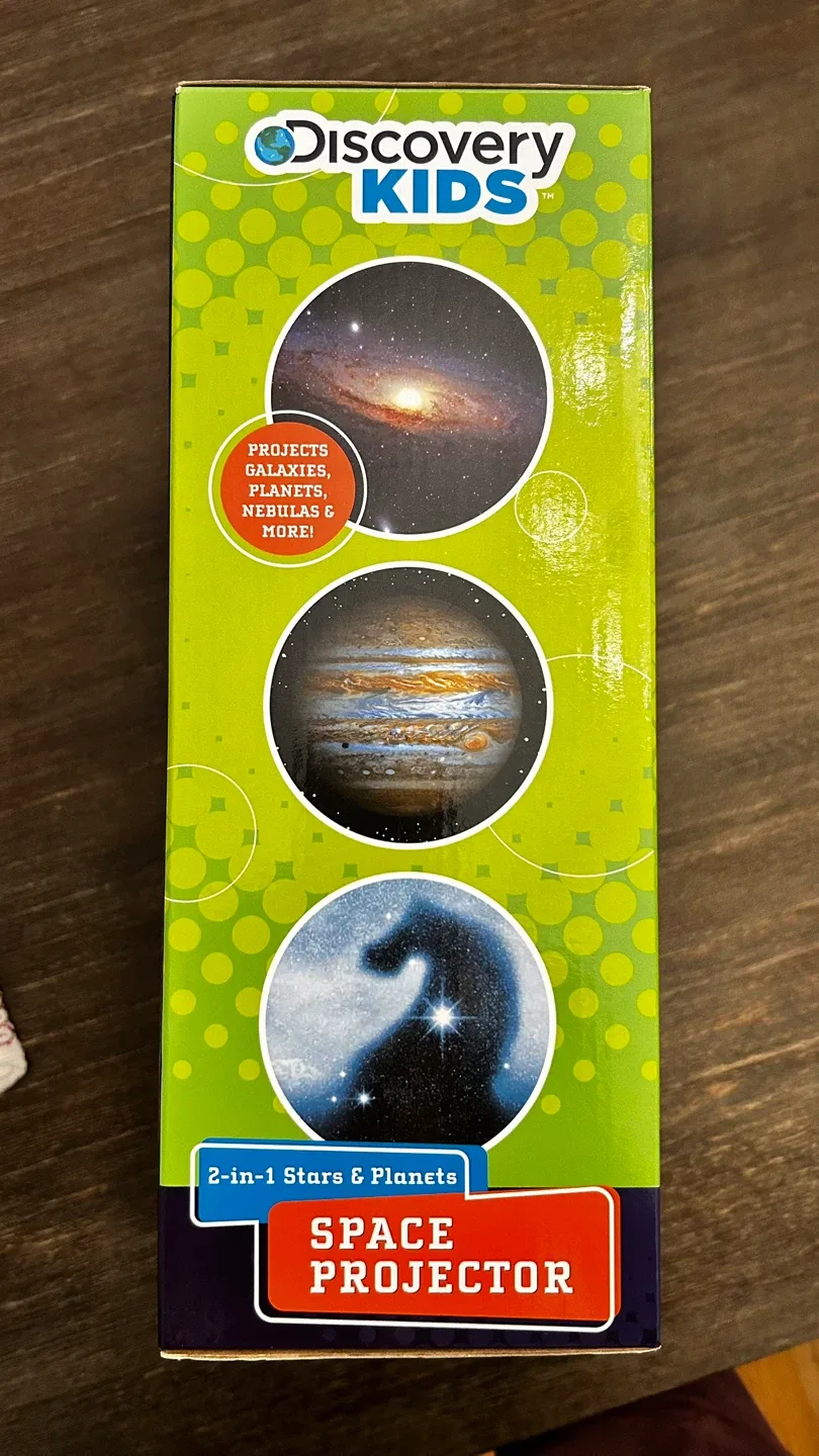 Discovery Kids 2-in-1 Stars & Planets Space Projector image indicator(4)