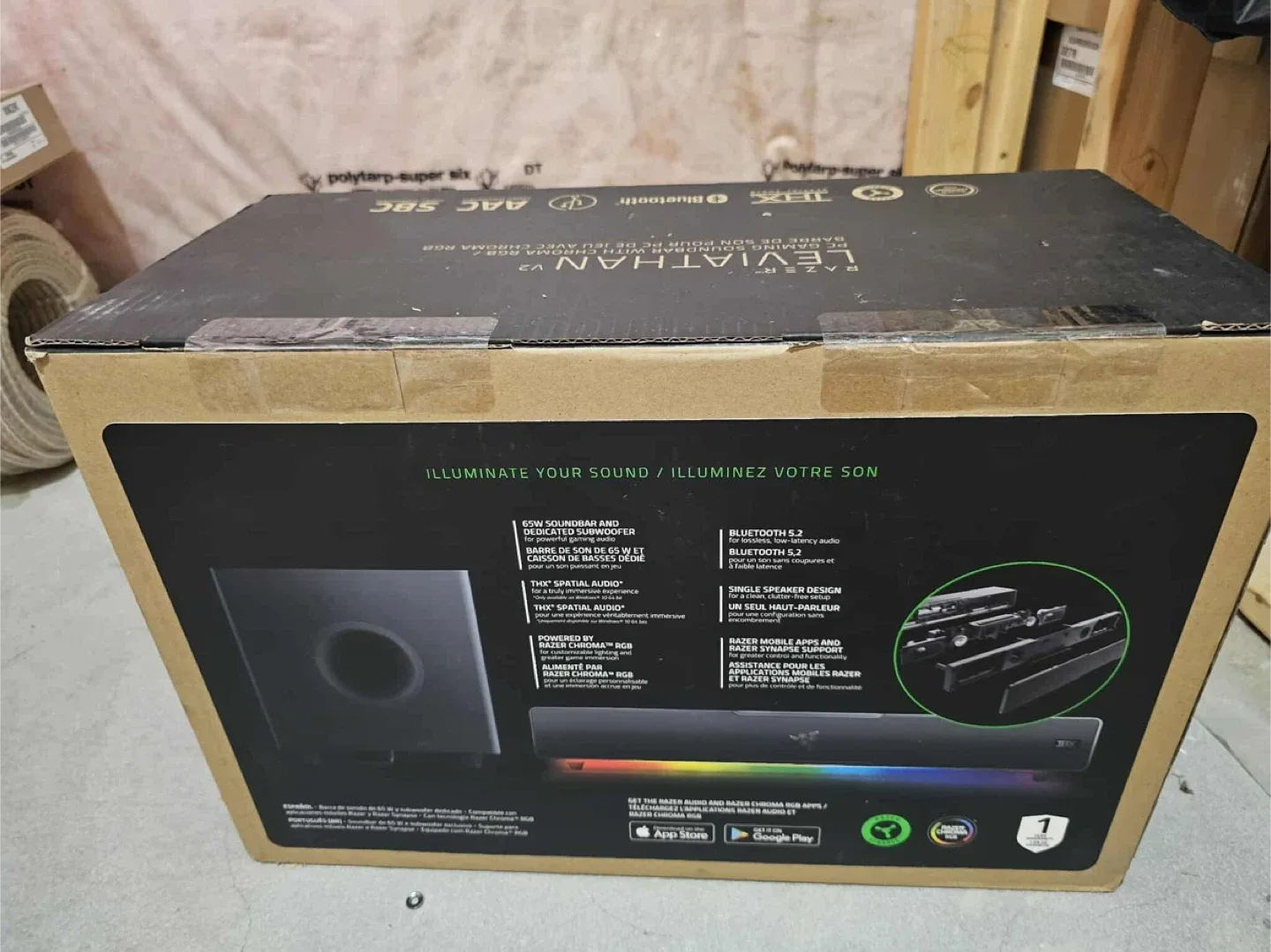 Razer Leviathan V2 Soundbar+Subwoofer image indicator(2)