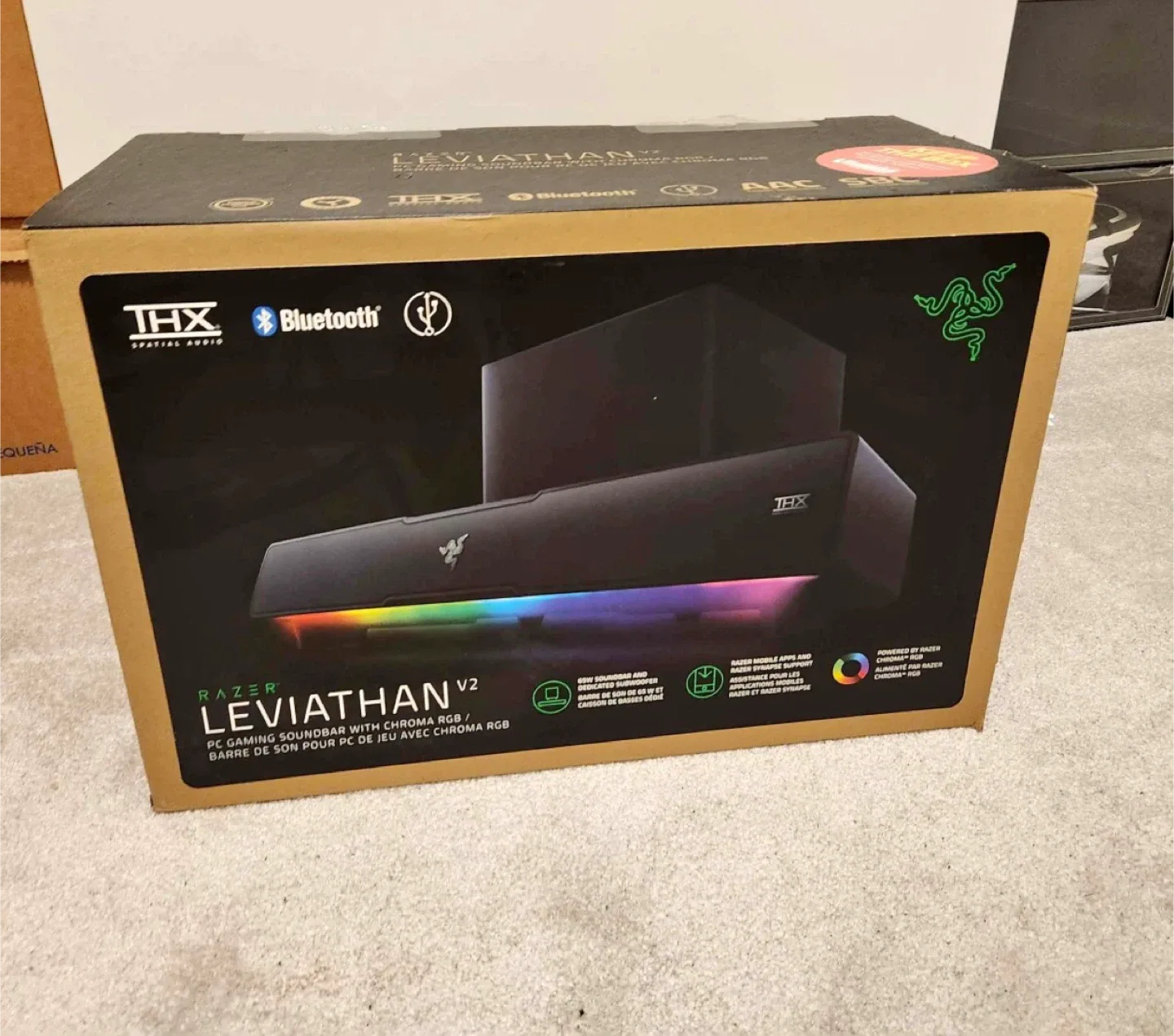 Razer Leviathan V2 Soundbar+Subwoofer