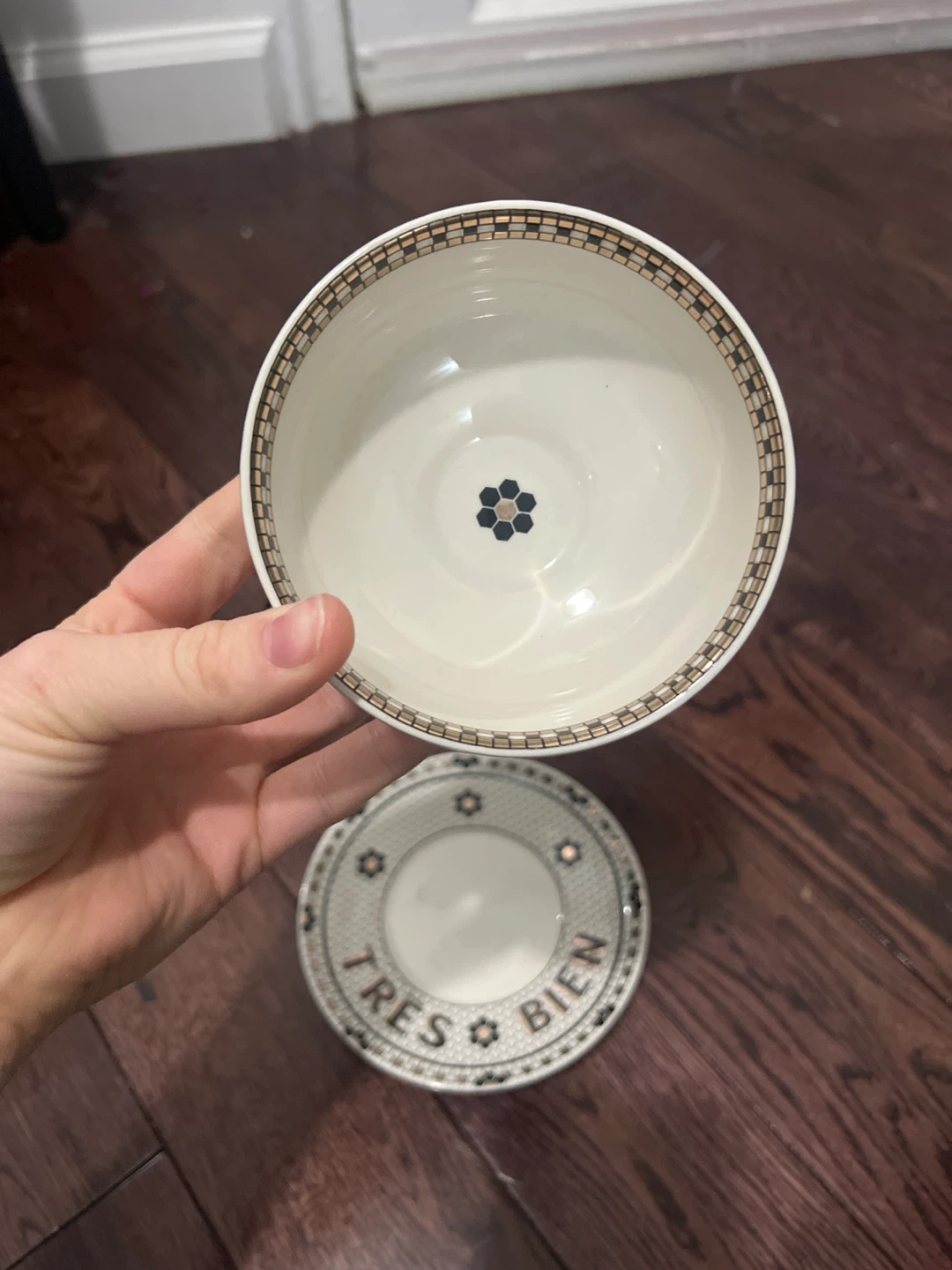 The Bistro Tile Stoneware Espresso Cup & Saucer & bowl - photo 5