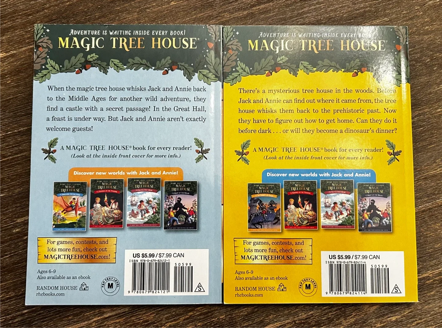 Magic Tree House Books #1 & #2 image indicator(2)