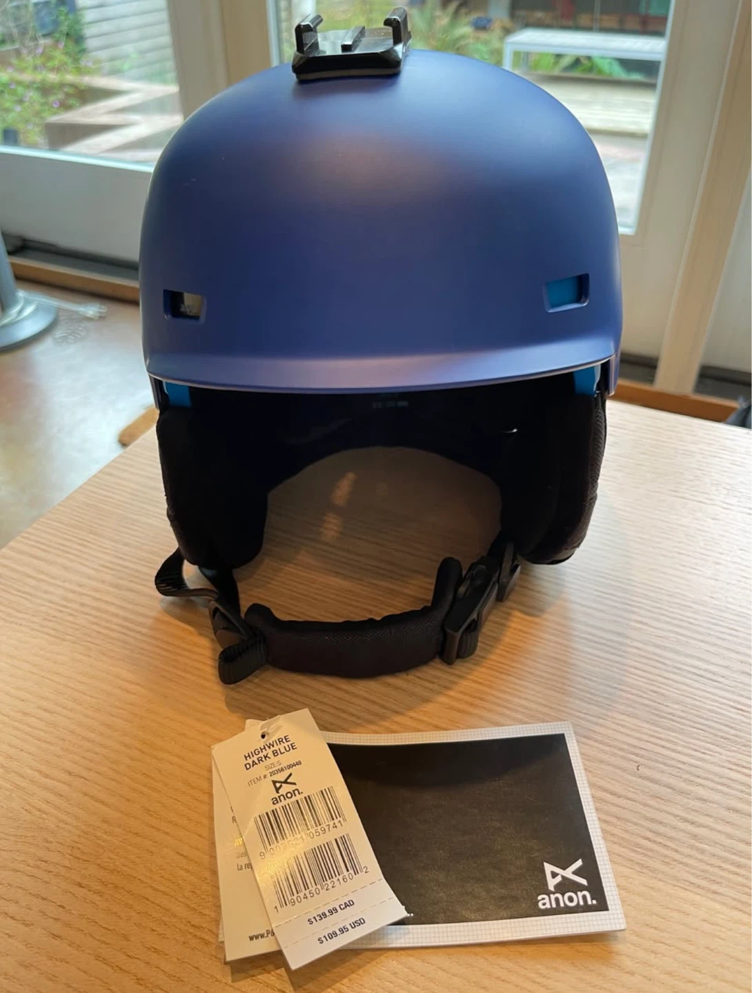Anon Highwire Dark Blue Helmet (Size S) Unisex
