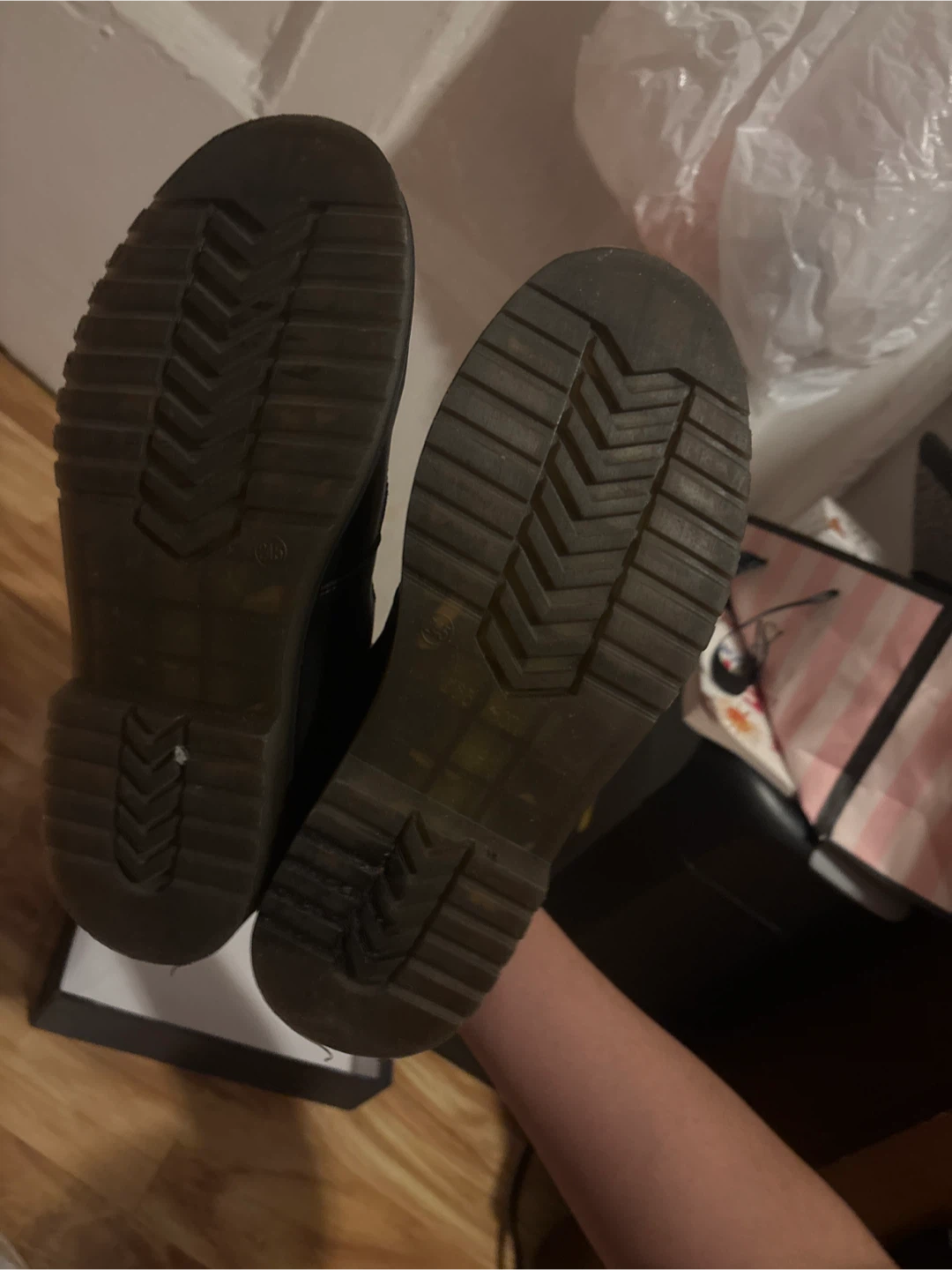 MDZL Black Leather T-Strap Shoes - photo 3