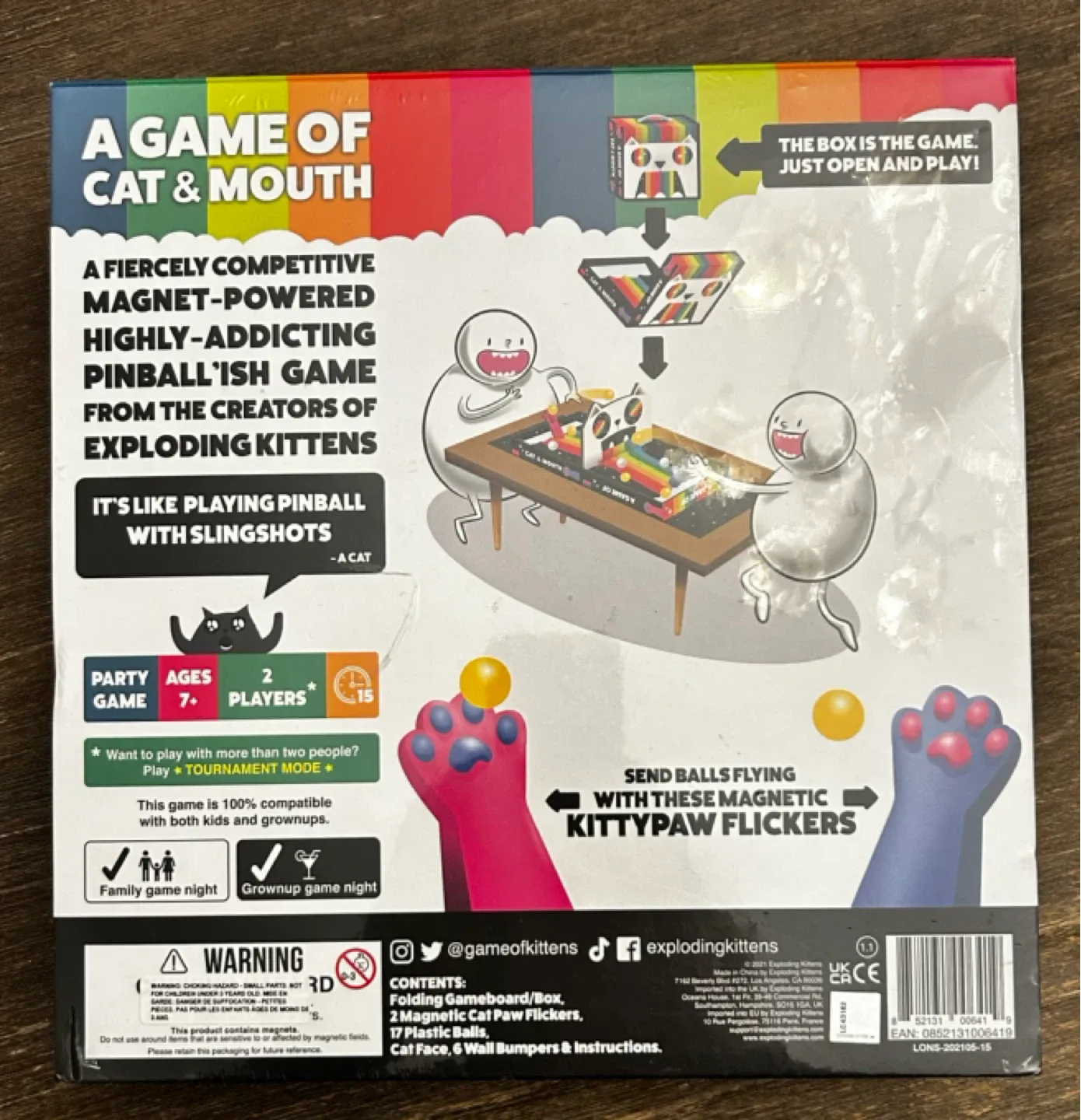 New A Game of Cat & Mouth by Exploding Kittens image indicator(3)