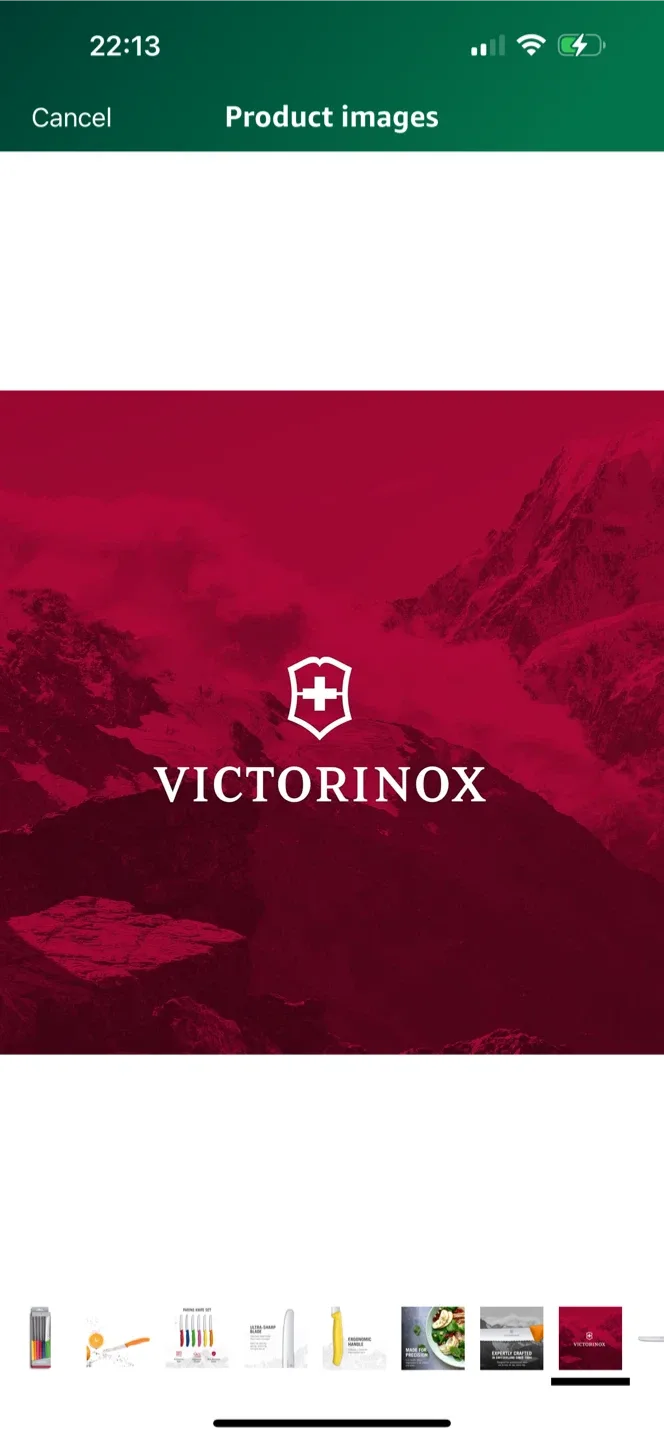 Victorinox Serrated Steak Knife - Orange Handle image indicator(2)