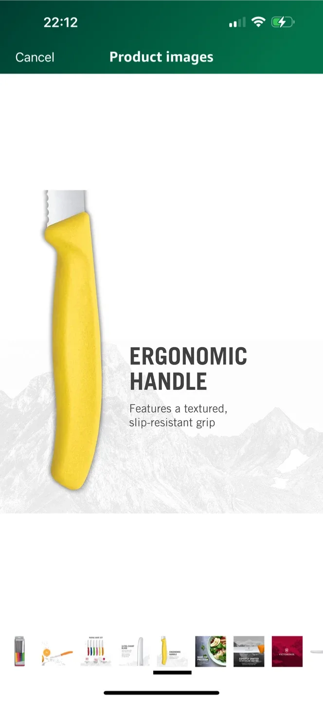 Victorinox Serrated Steak Knife - Orange Handle image indicator(5)