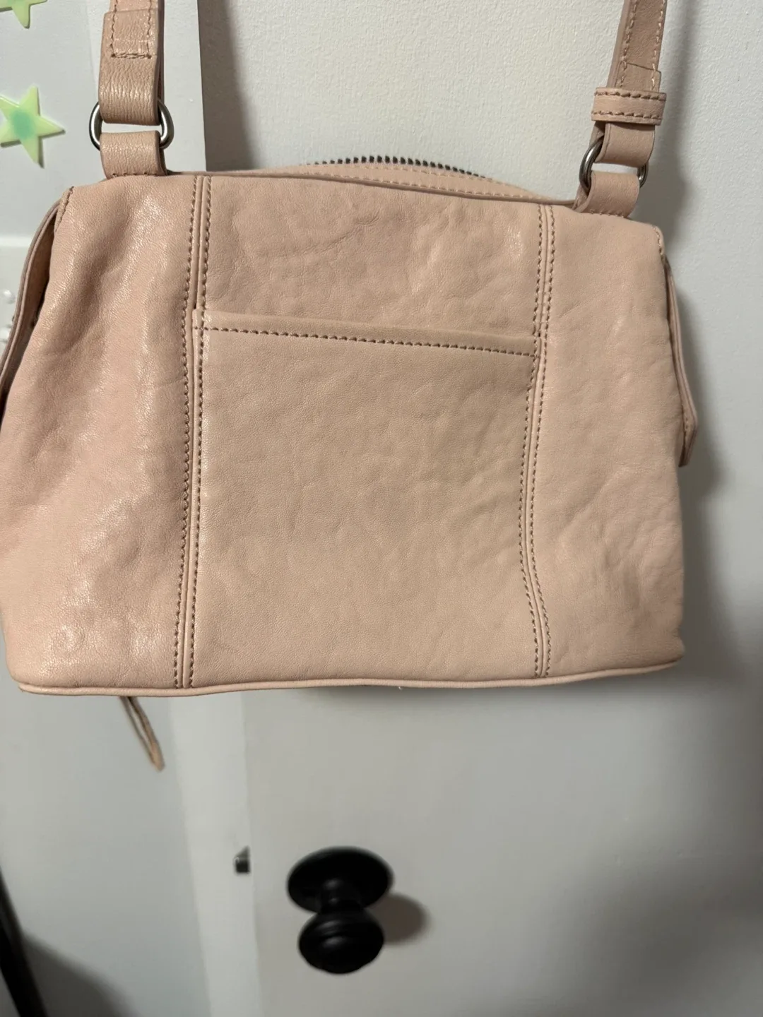 Aimee Kestenberg Pink Leather Crossbody Bag image indicator(2)