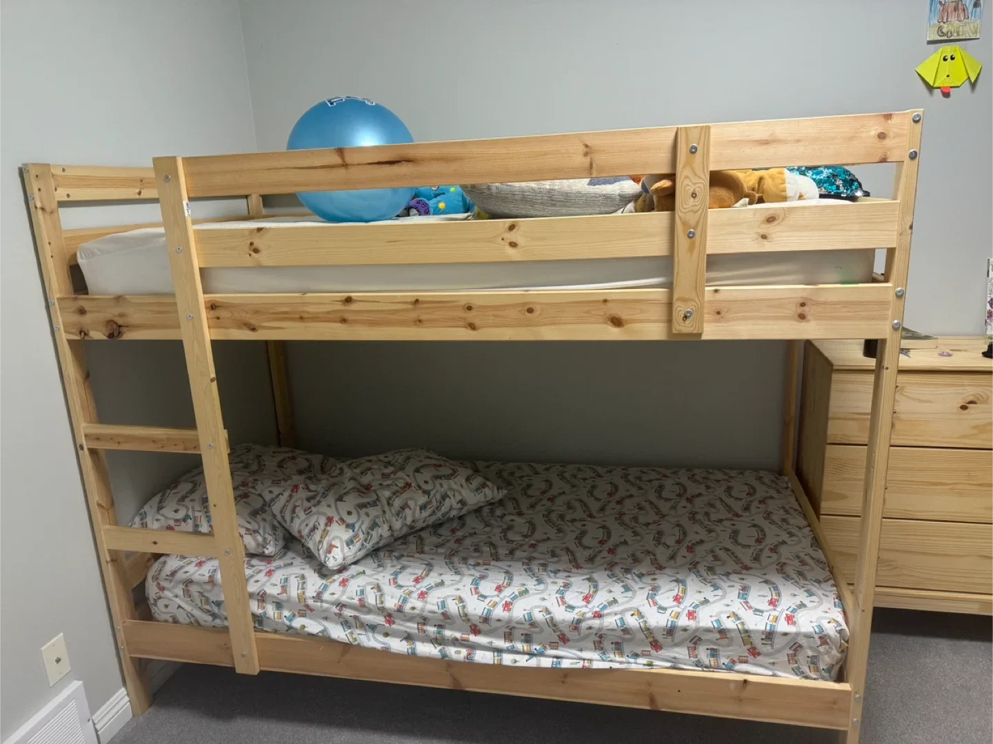 Wooden Bunk Bed Frame