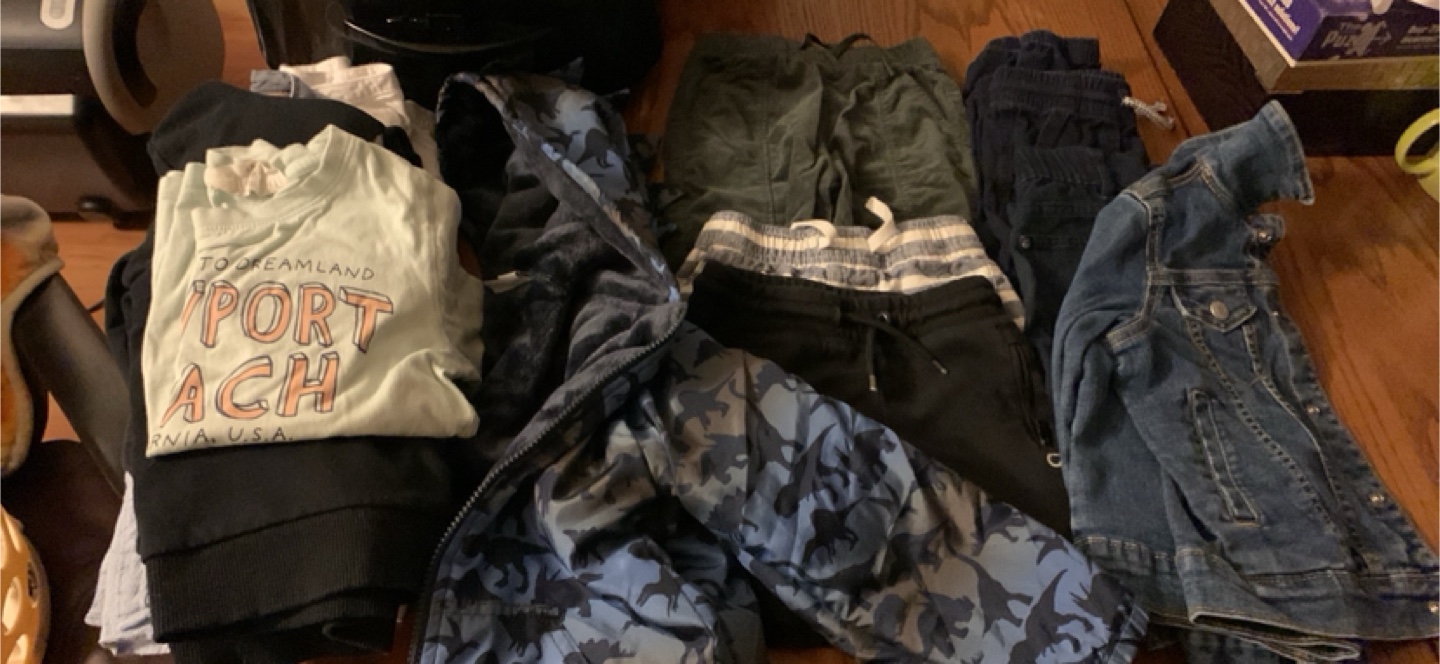 Boys' Dinosaur Camo Jacket and more, size 3-4 T - photo 2