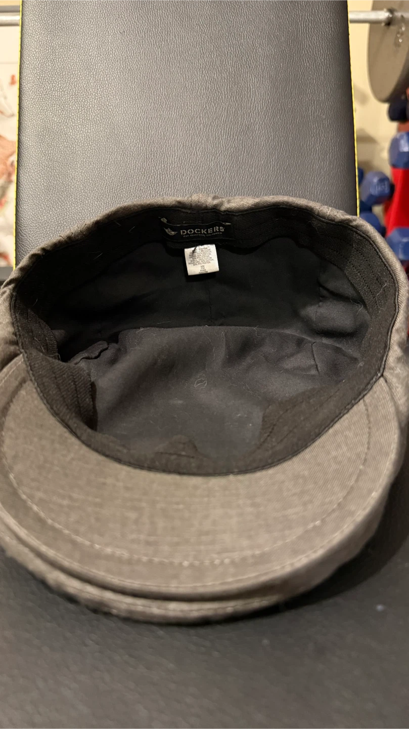 Dockers Grey Newsboy Cap - Size S/M - photo 2