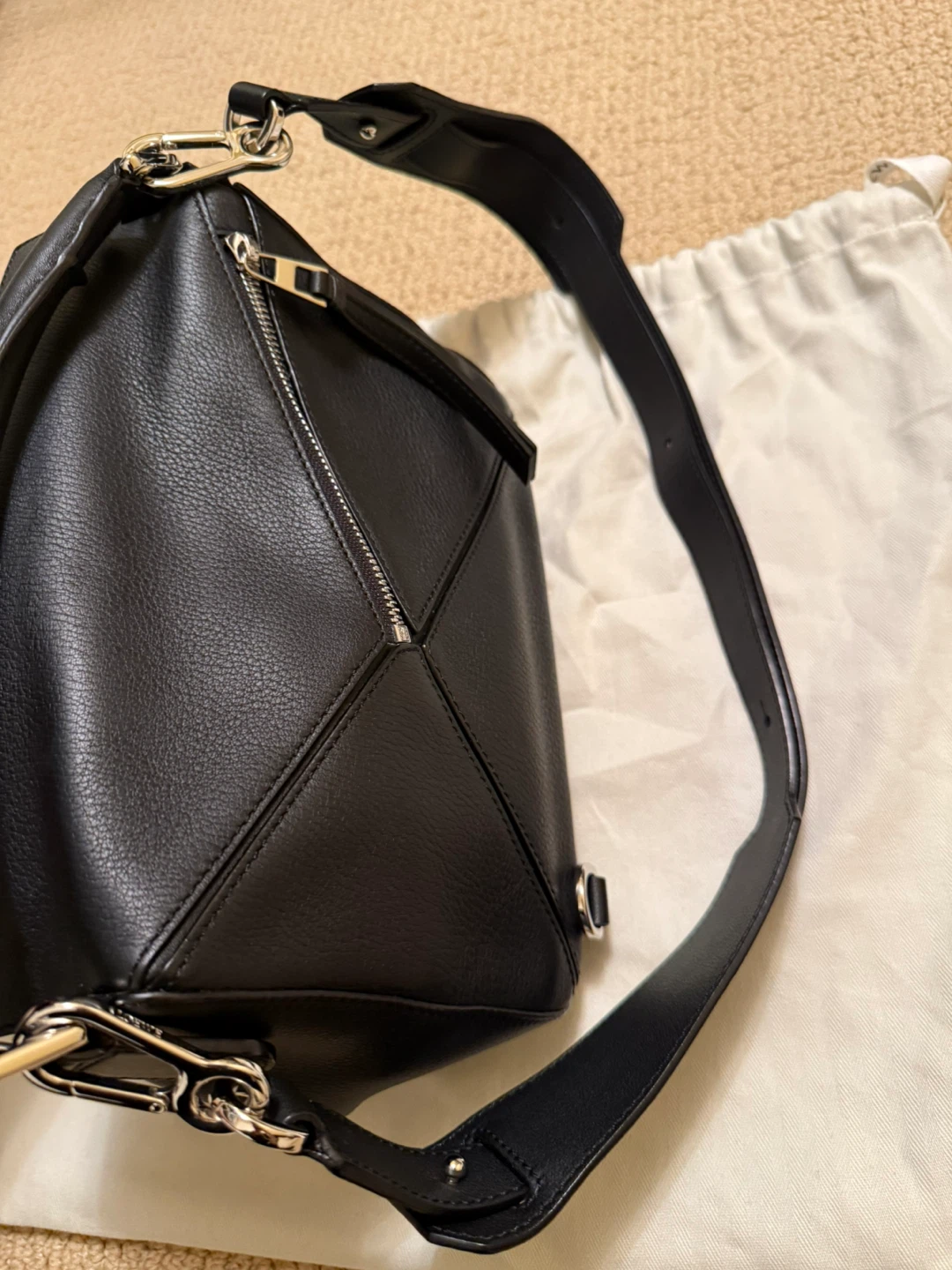Loewe Puzzle Bag Small Black - photo 4