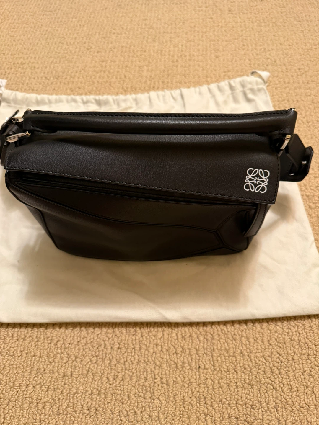 Loewe Puzzle Bag Small Black