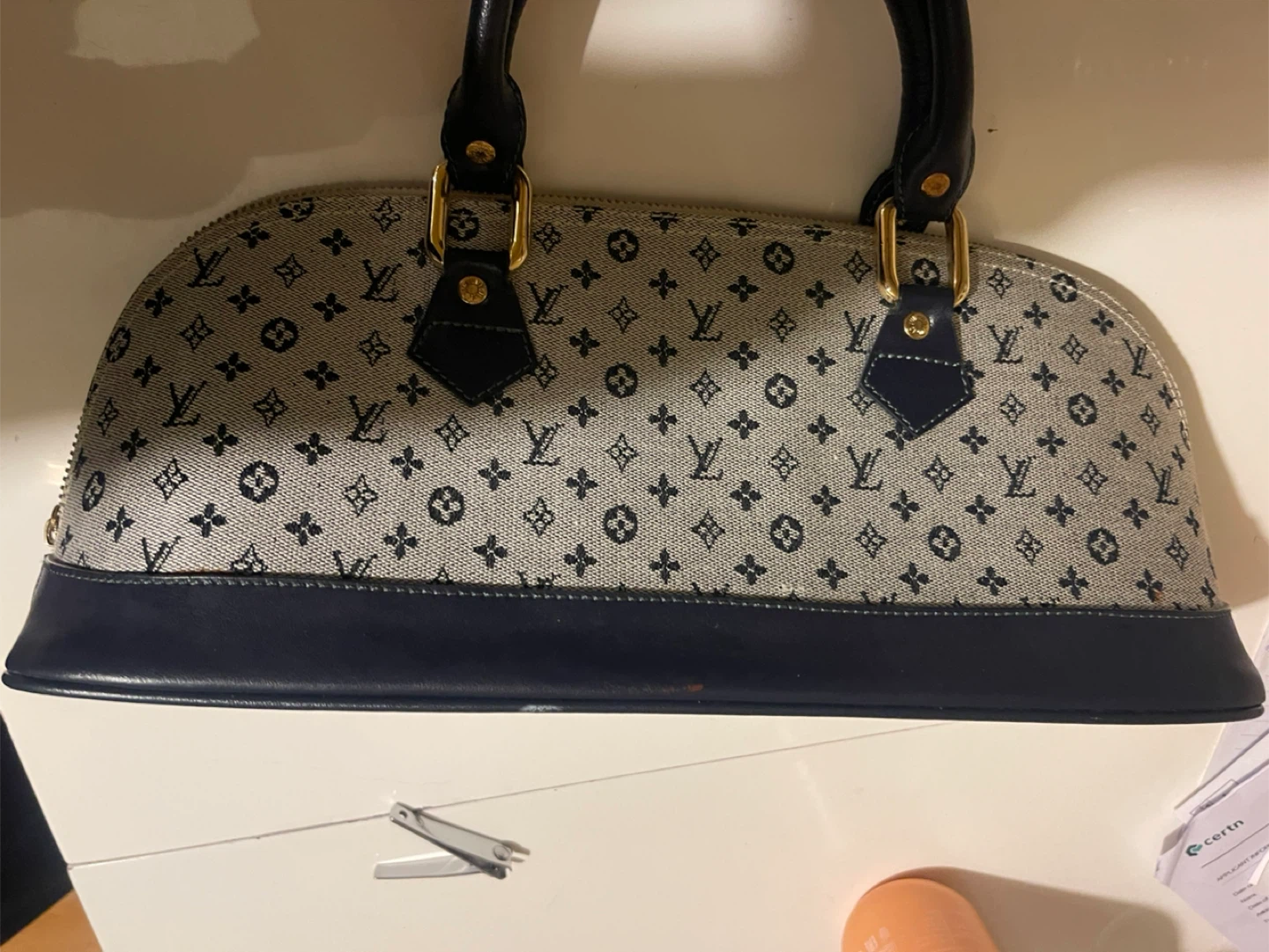 Louis Vuitton Alma Handbag