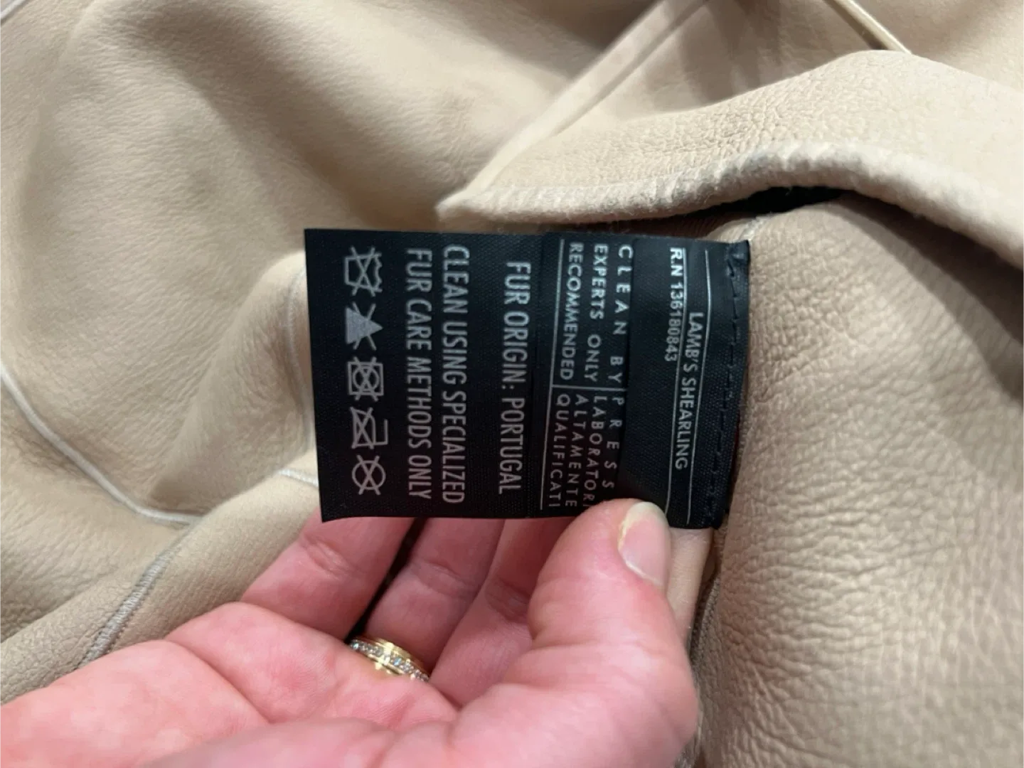 Salvatore Ferragamo Lamb's Shearling Vest - Size 42 image indicator(5)