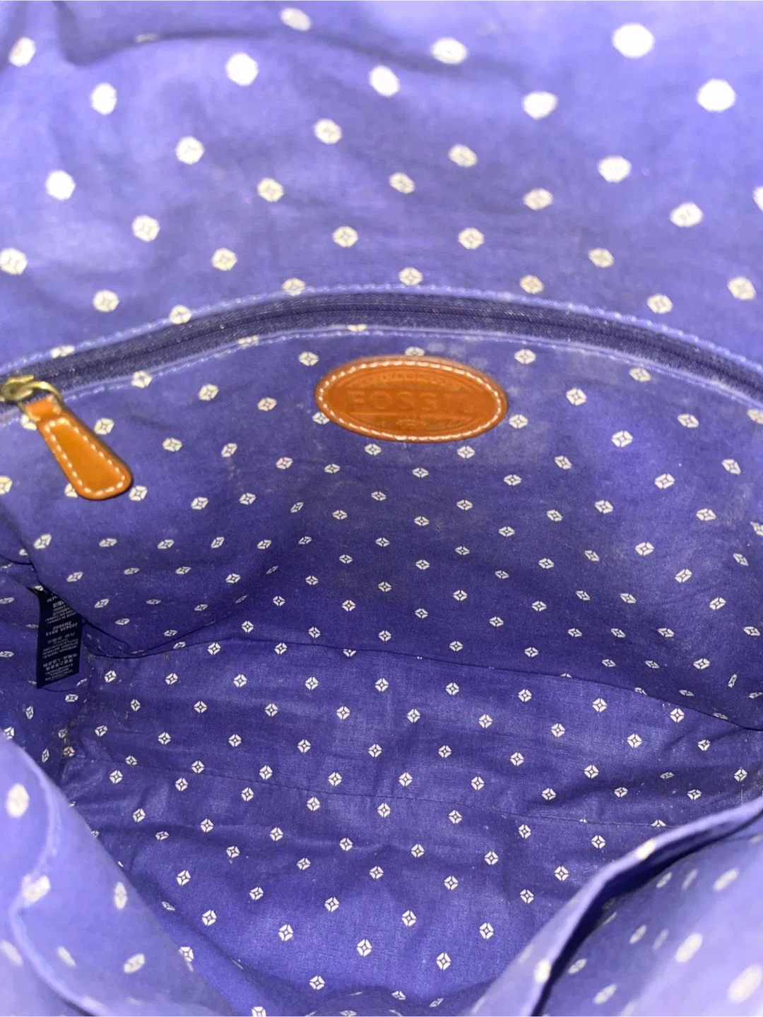 Fossil Striped Crossbody Bag image indicator(3)