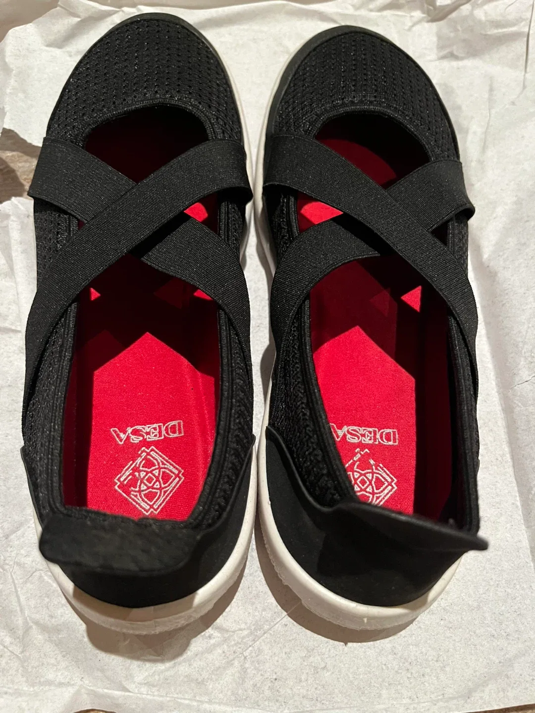 DESA Black Mary Jane Style Shoes - Size 38 image indicator(2)