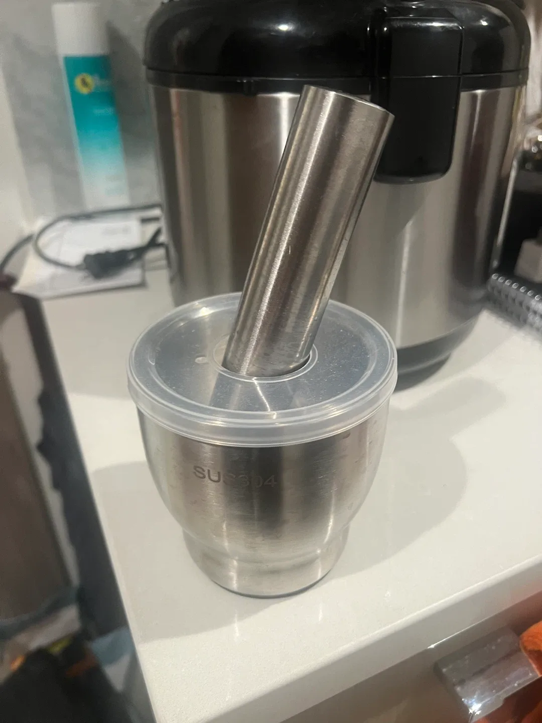 Stainless Steel Mortar and Pestle Set thumbnail