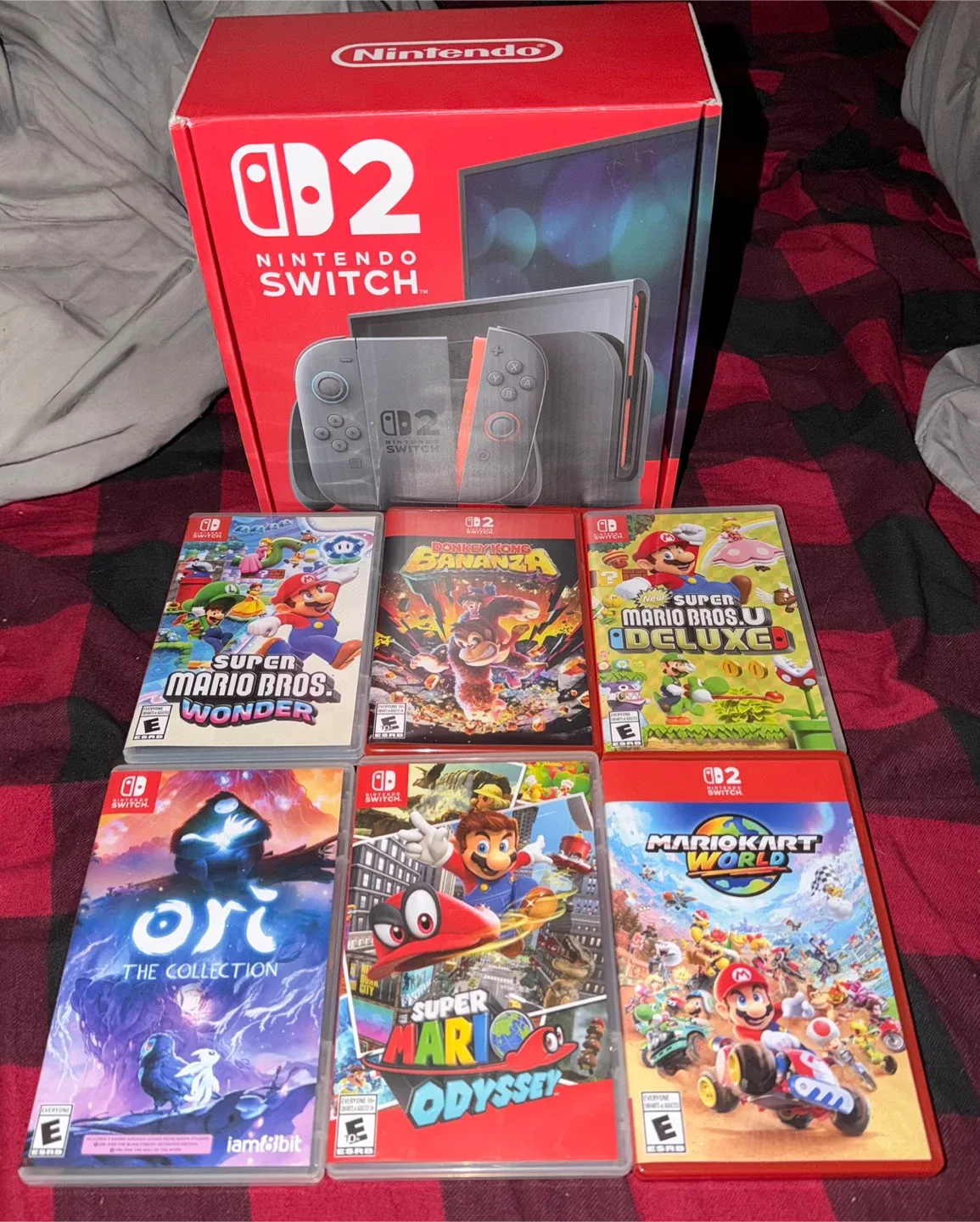 Nintendo Switch 2 bundle with 6 games thumbnail