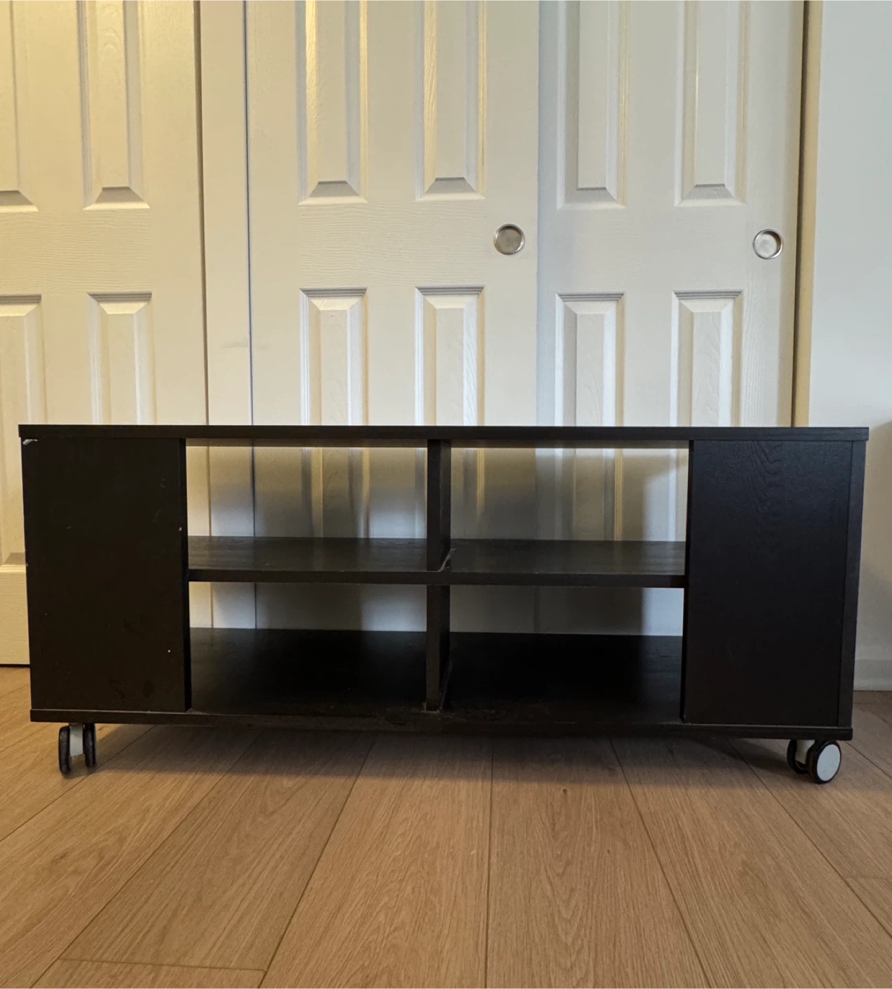 Modern Black TV Stand - photo 3