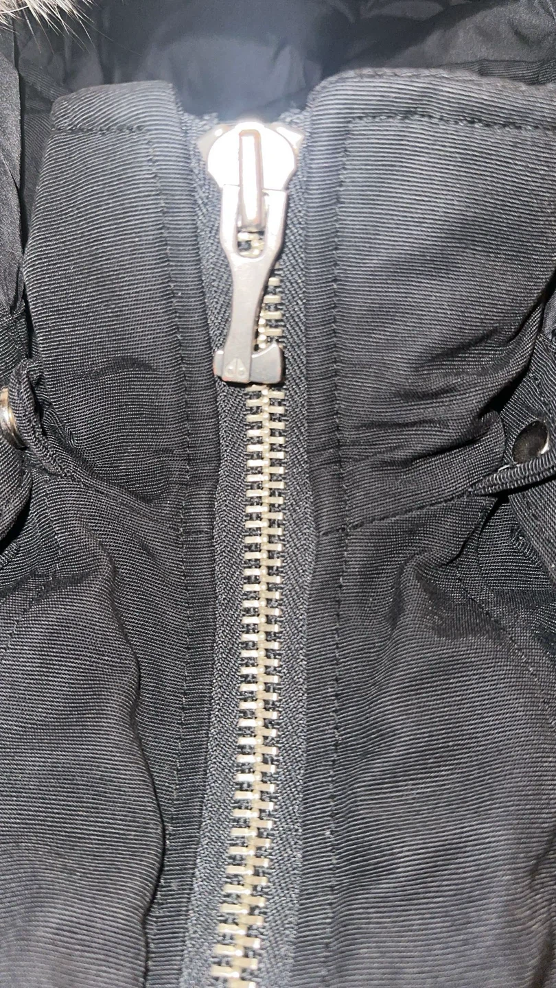 Moose Knuckles Bomber Jacket - Black, Size M - photo 4