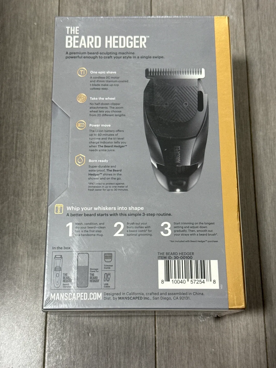 MANSCAPED The Beard Hedger Electric Beard Trimmer - New image indicator(2)