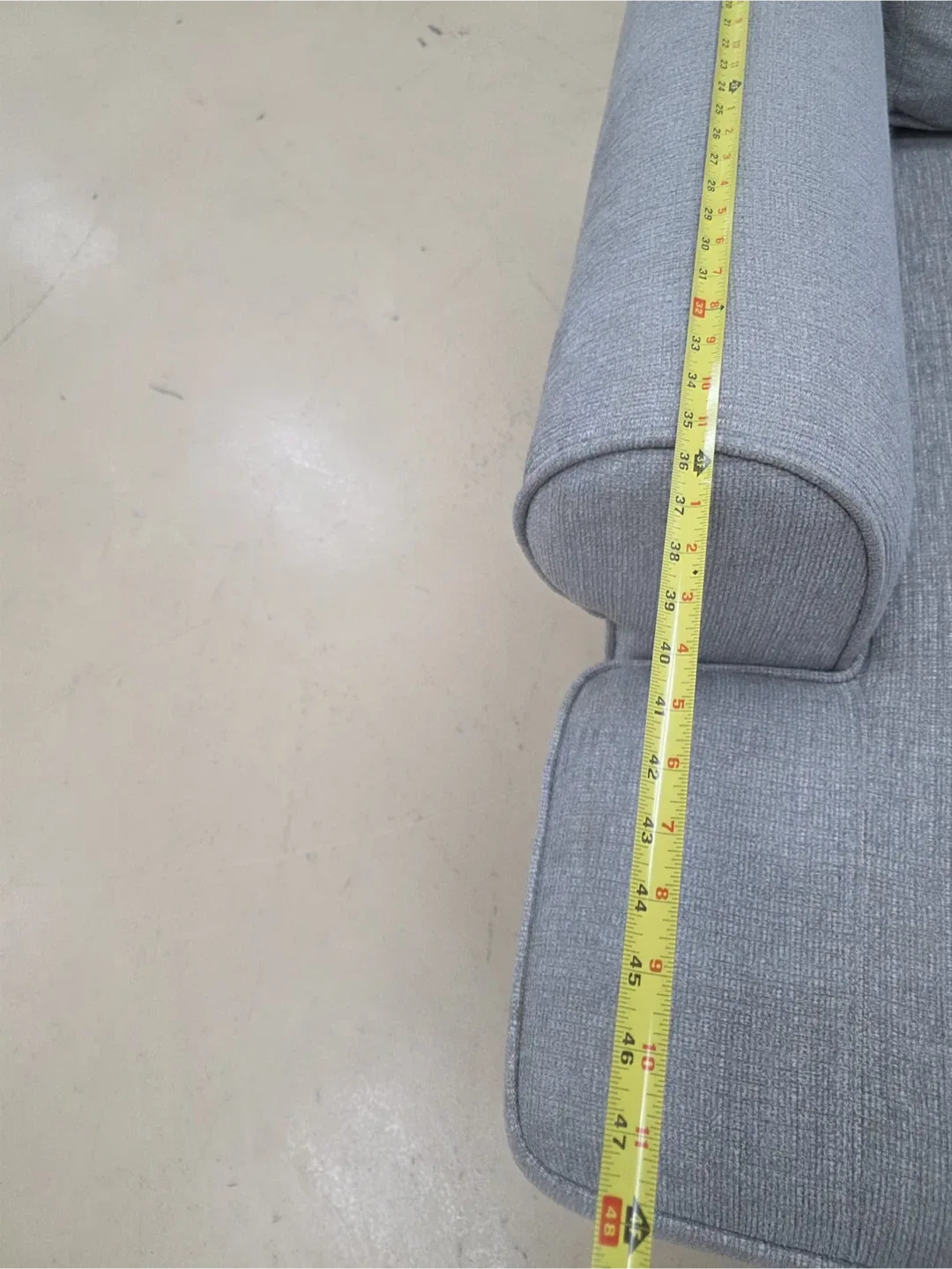 Grey Sectional Sofa bed image indicator(8)