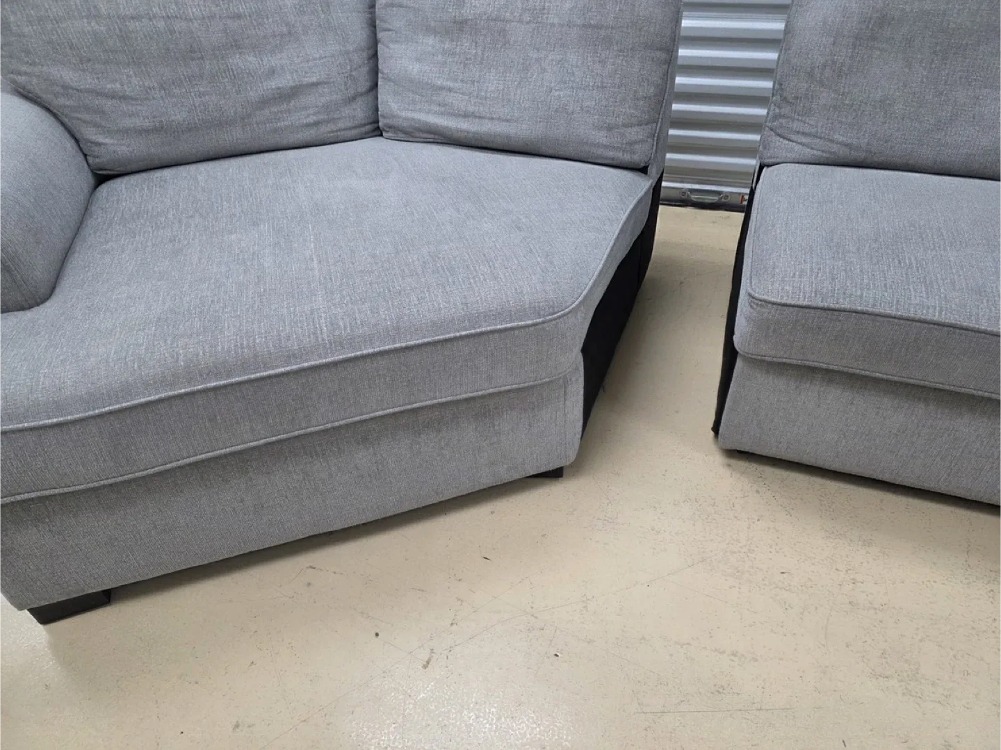 Grey Sectional Sofa bed image indicator(9)