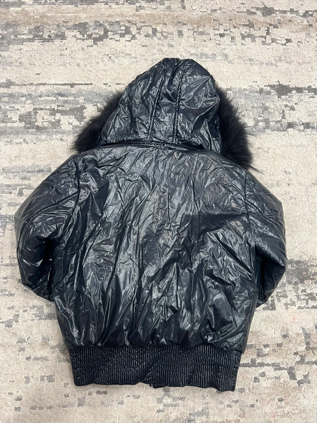 Baldinini Dark Navy Puffer Jacket - Size 40 image indicator(2)