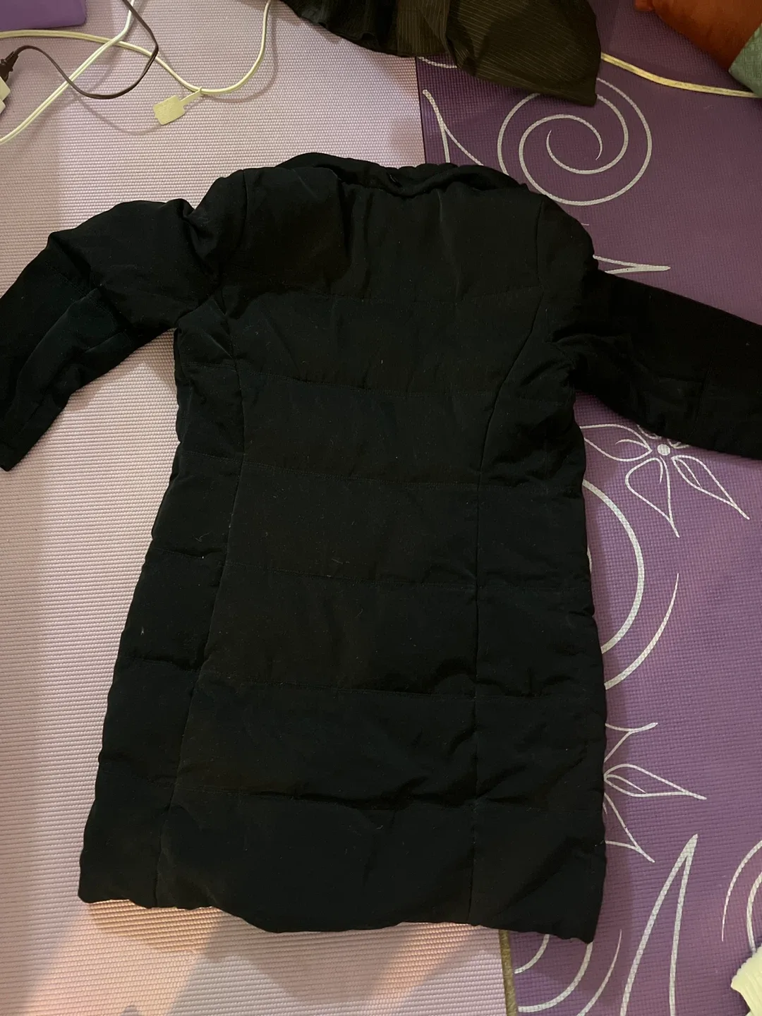 Talbots Petites Black Puffer Coat - Size S image indicator(2)