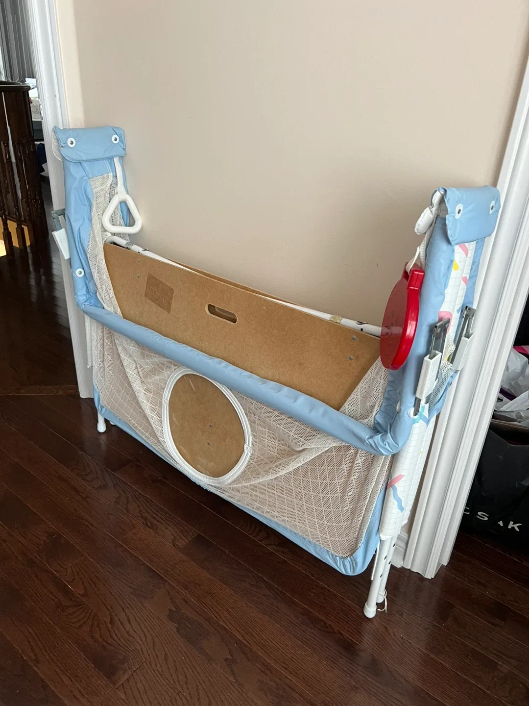 Baby Playpen - Blue and White image indicator(3)