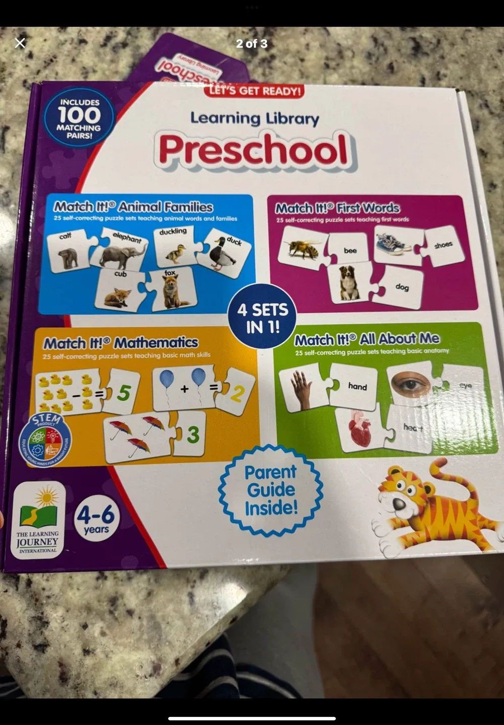 Learning Library Preschool 4 Sets in 1!