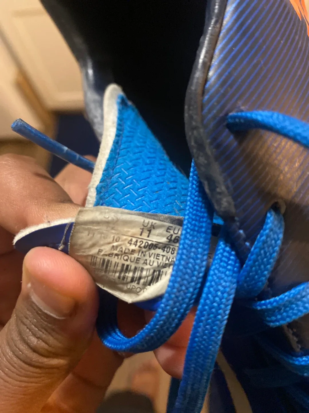 Nike Mercurial Football Cleats, Size 11 image indicator(4)