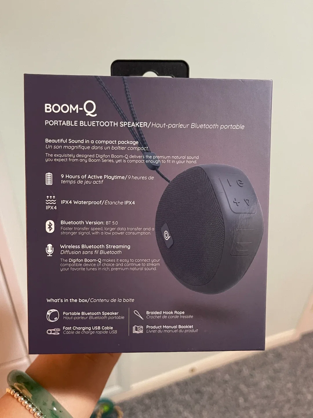 New Digifon BOOM-Q Portable Bluetooth Speaker image indicator(4)
