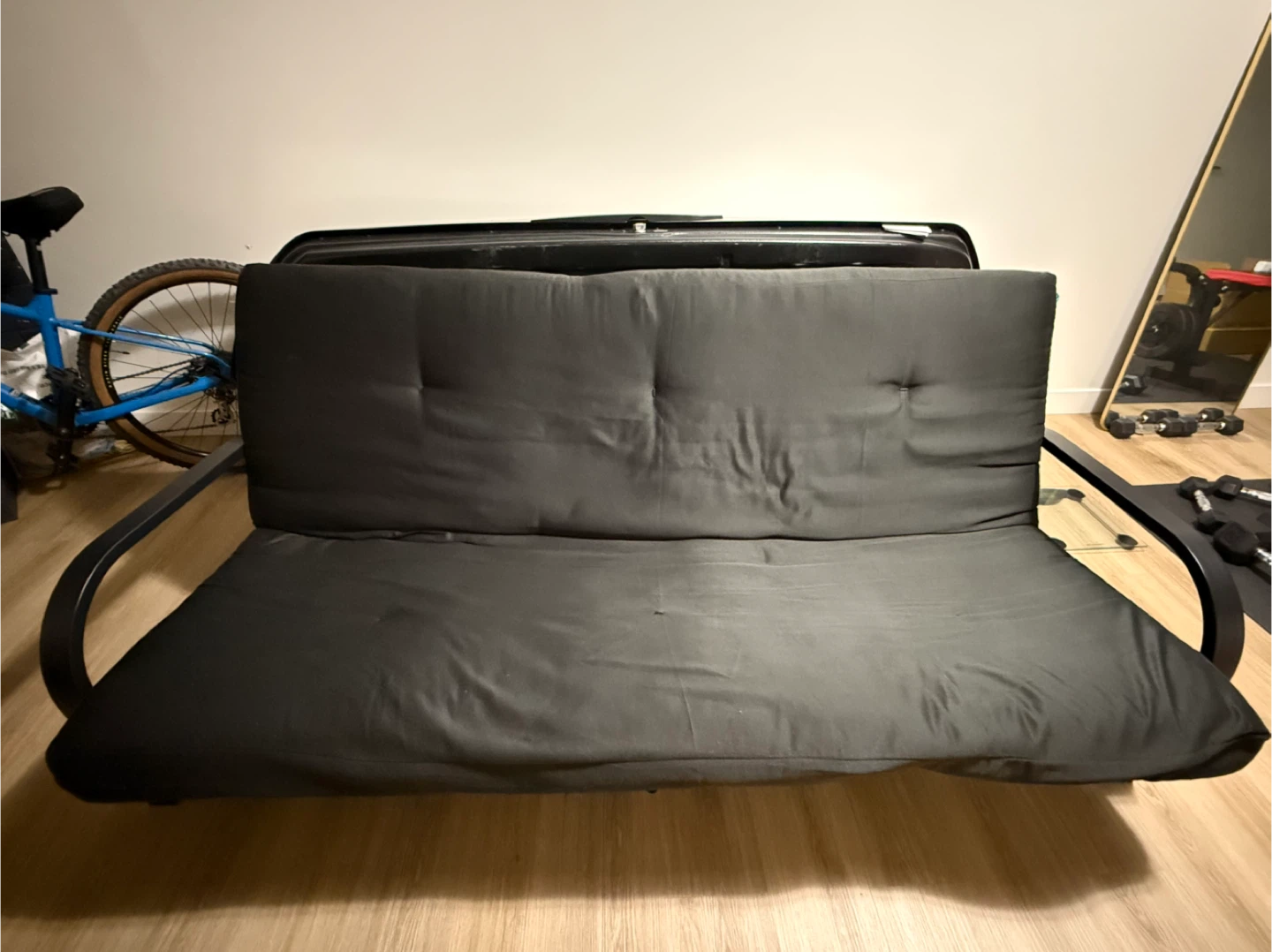 Black Futon Couch