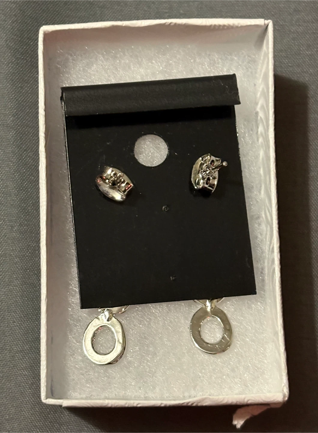 Shining Silver & Pink Earrings - photo 2