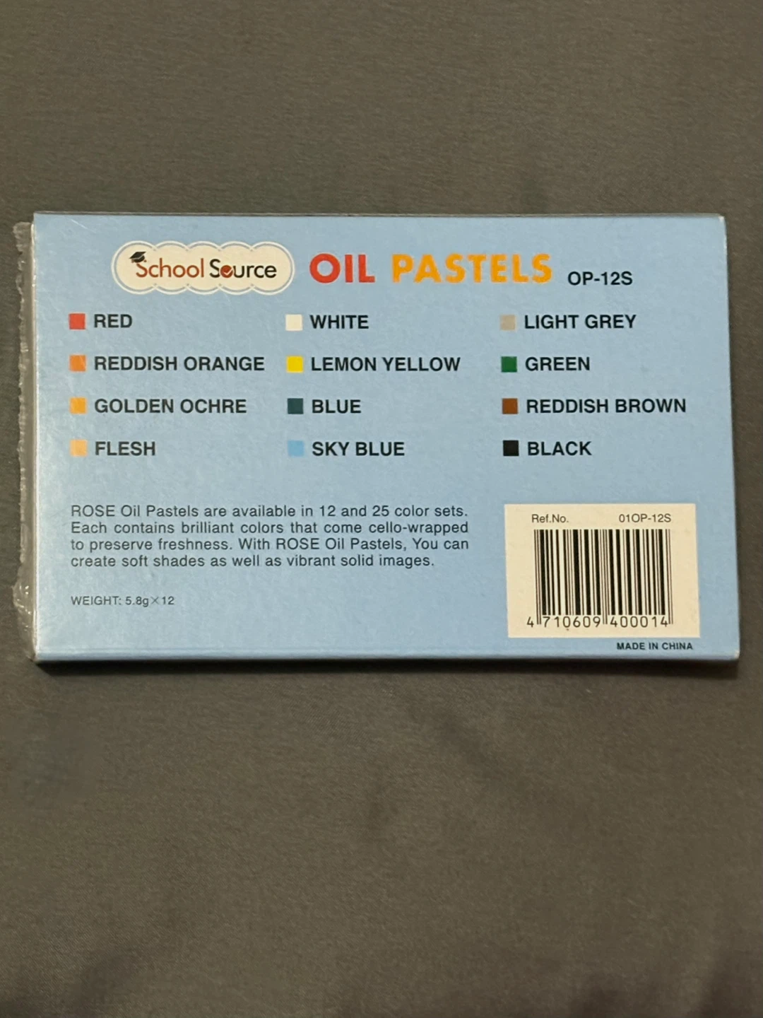 School Source Oil Pastels - 12 Colours - photo 2