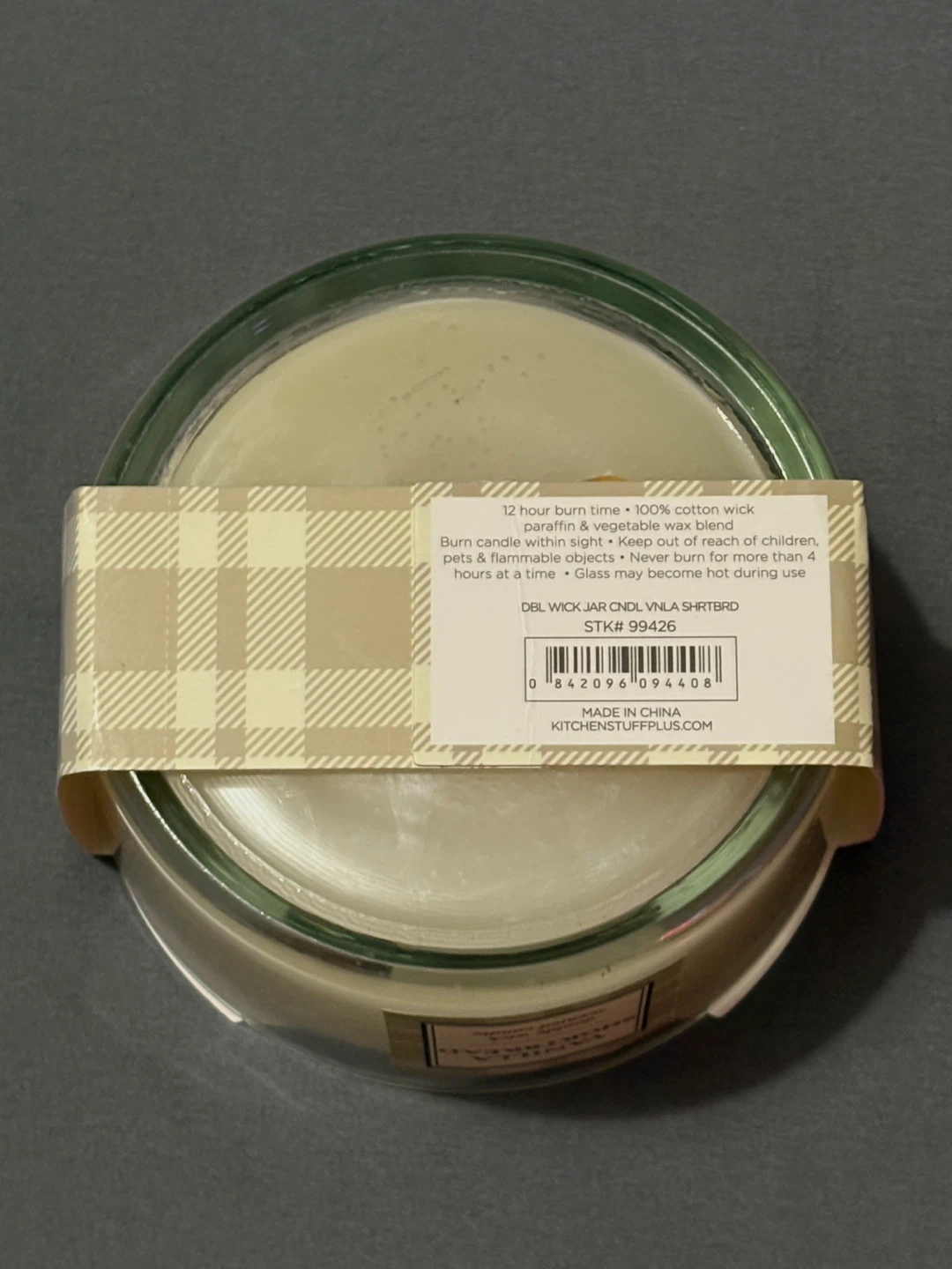Hearthside Vanilla Shortbread Scented Candle - photo 2