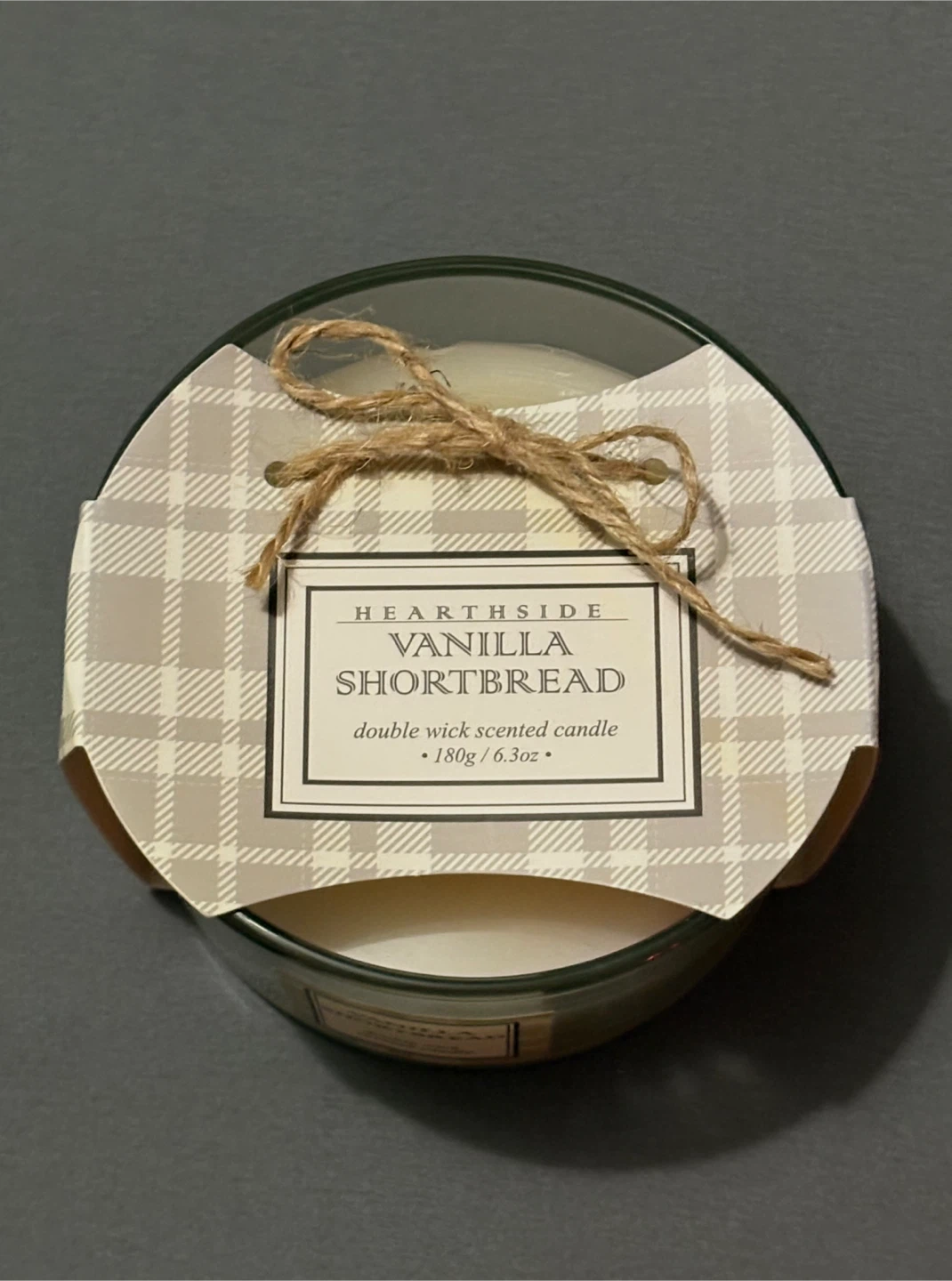 Hearthside Vanilla Shortbread Scented Candle