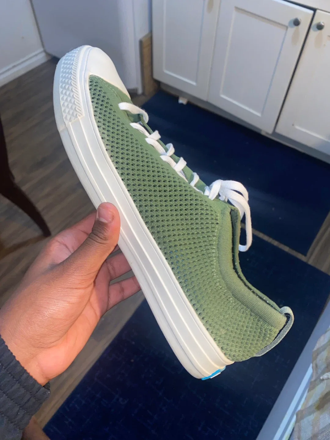 People Footwear Green Sneakers - Size 12