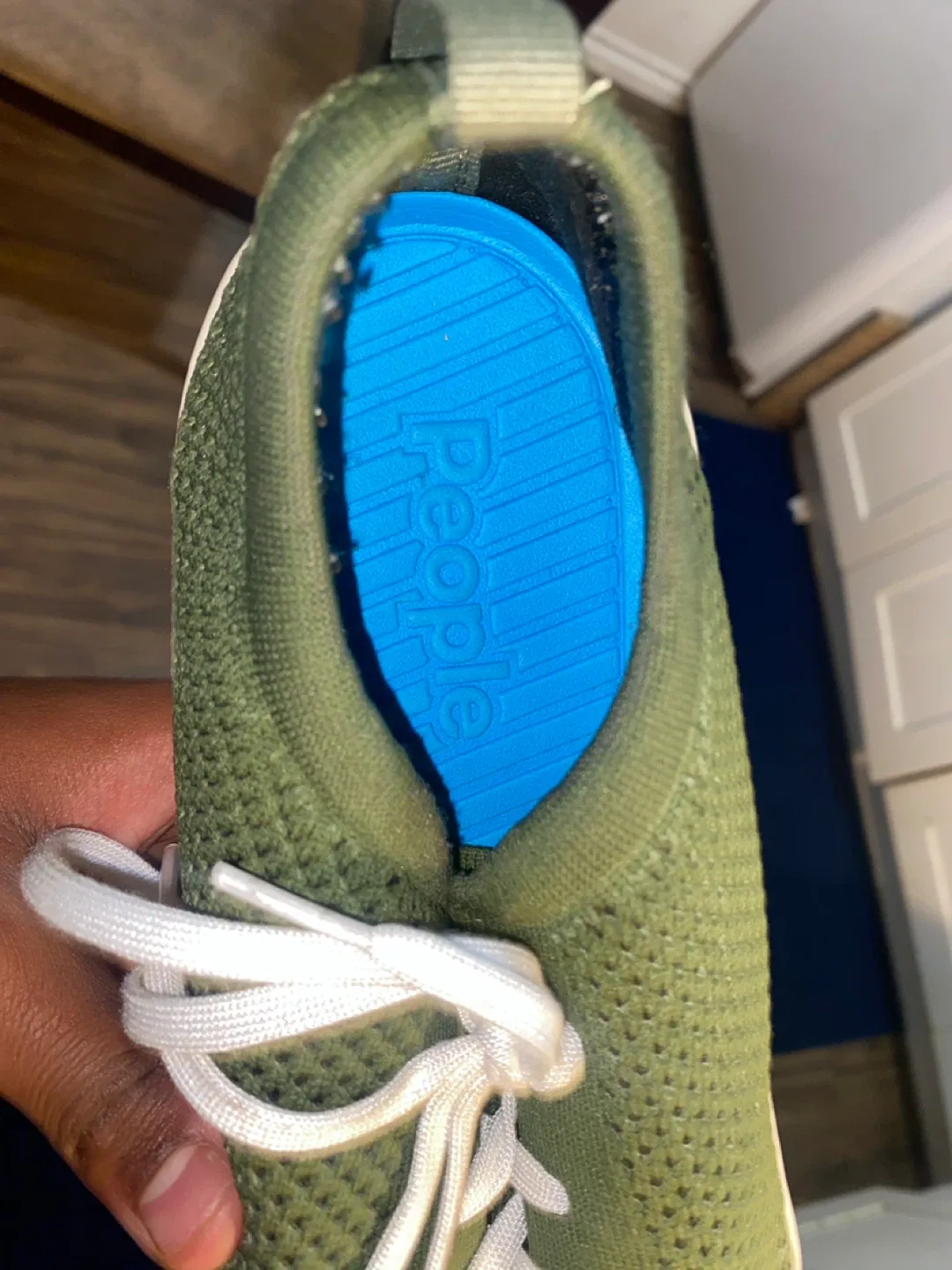 People Footwear Green Sneakers - Size 12 image indicator(2)