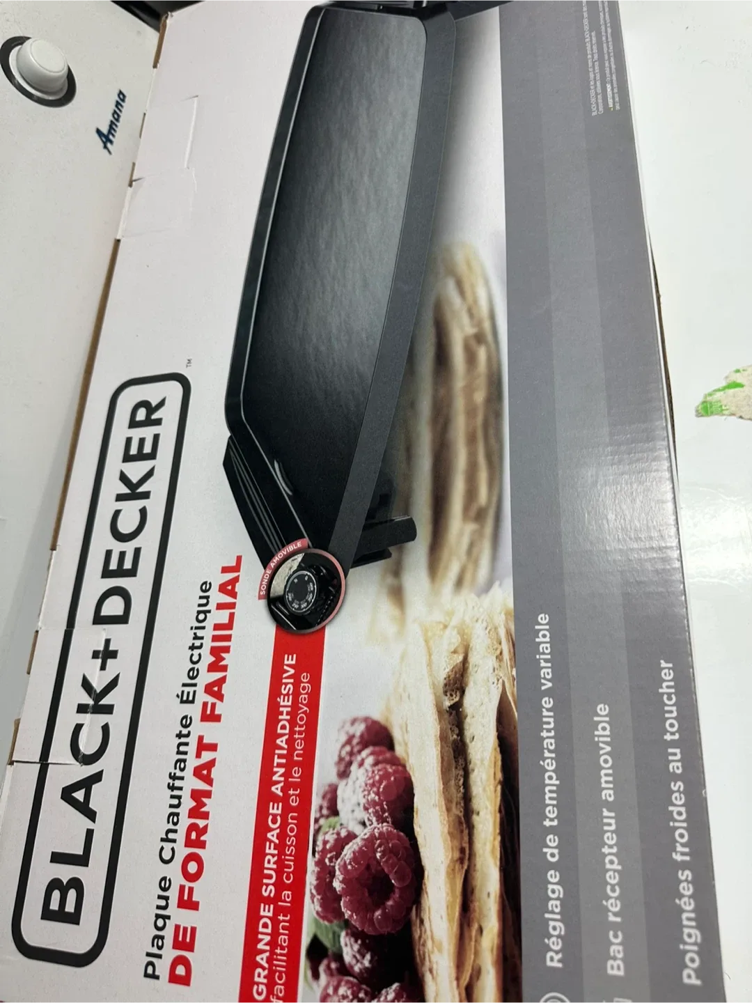Black+Decker Electric Griddle - New in Box! image indicator(2)