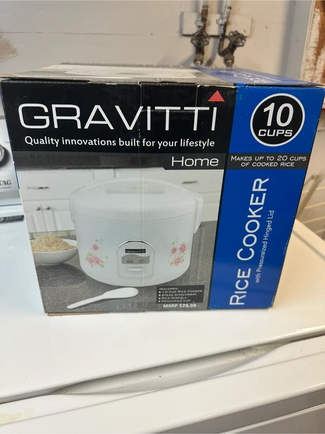 Gravitti 10-Cup Rice Cooker