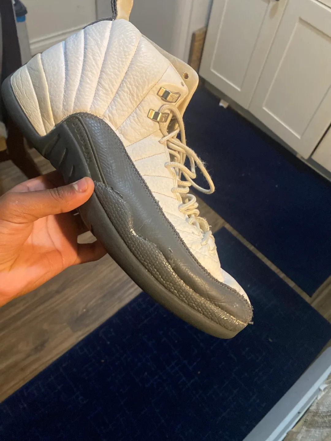 Jordan 12 Retro White/Grey