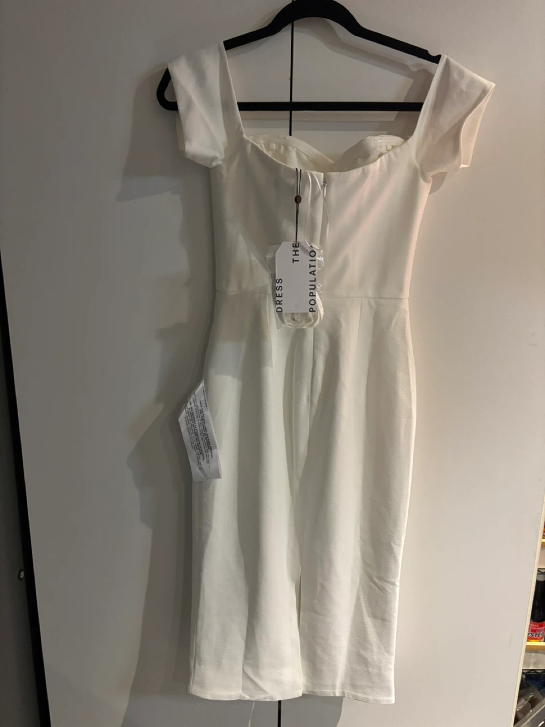 Dress The Population White Dress - photo 5