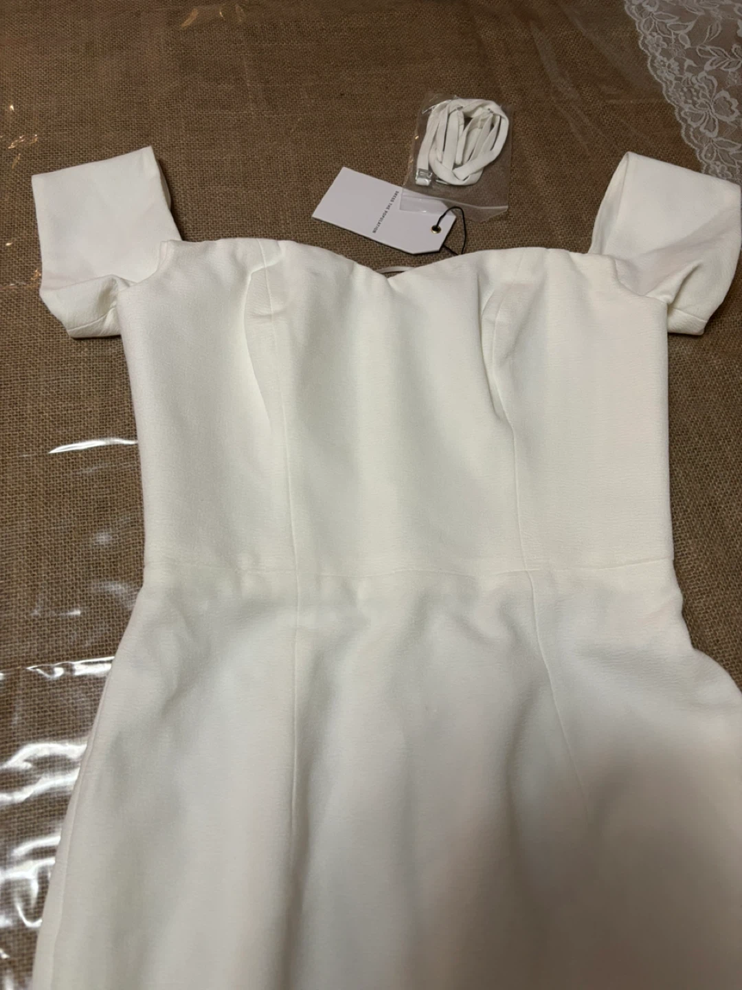 Dress The Population White Dress - photo 3