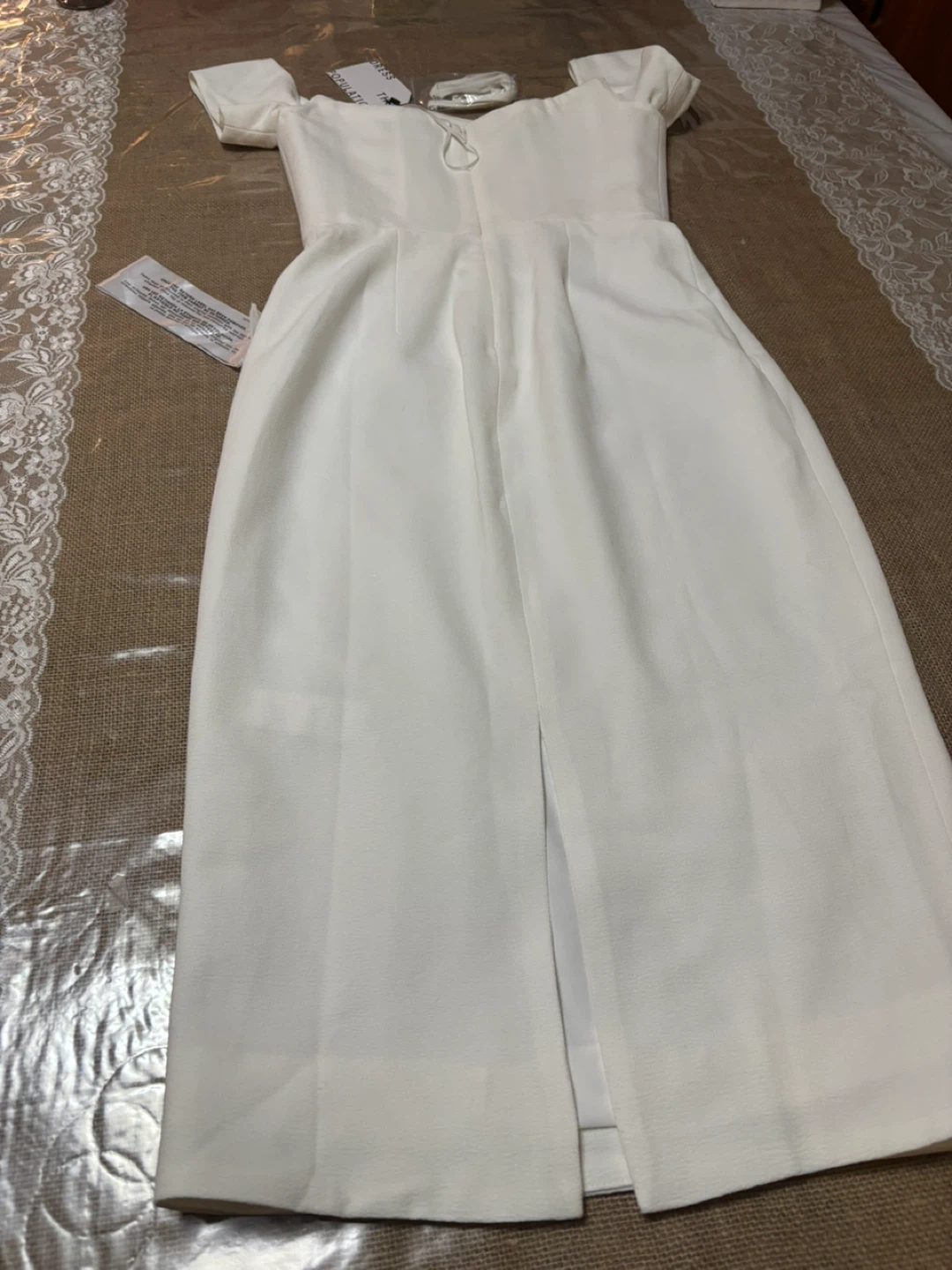 Dress The Population White Dress - photo 4